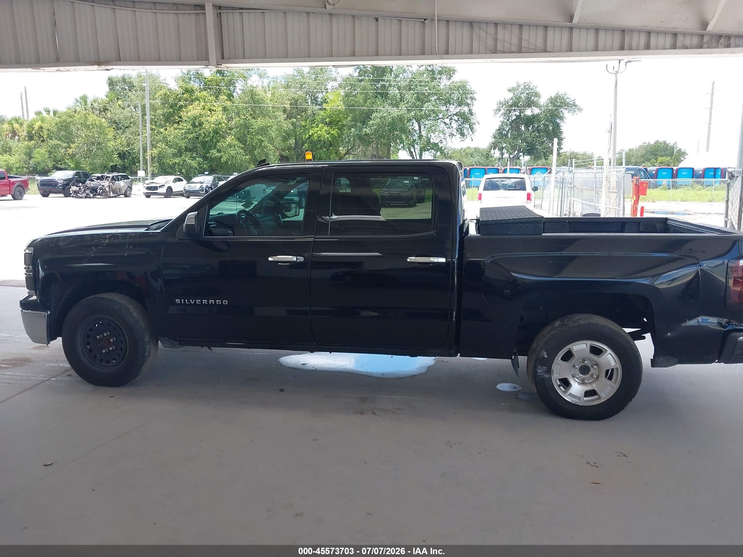 2014 Chevrolet Silverado 1500 Lt Black vin: 3GCPCREC0EG505939