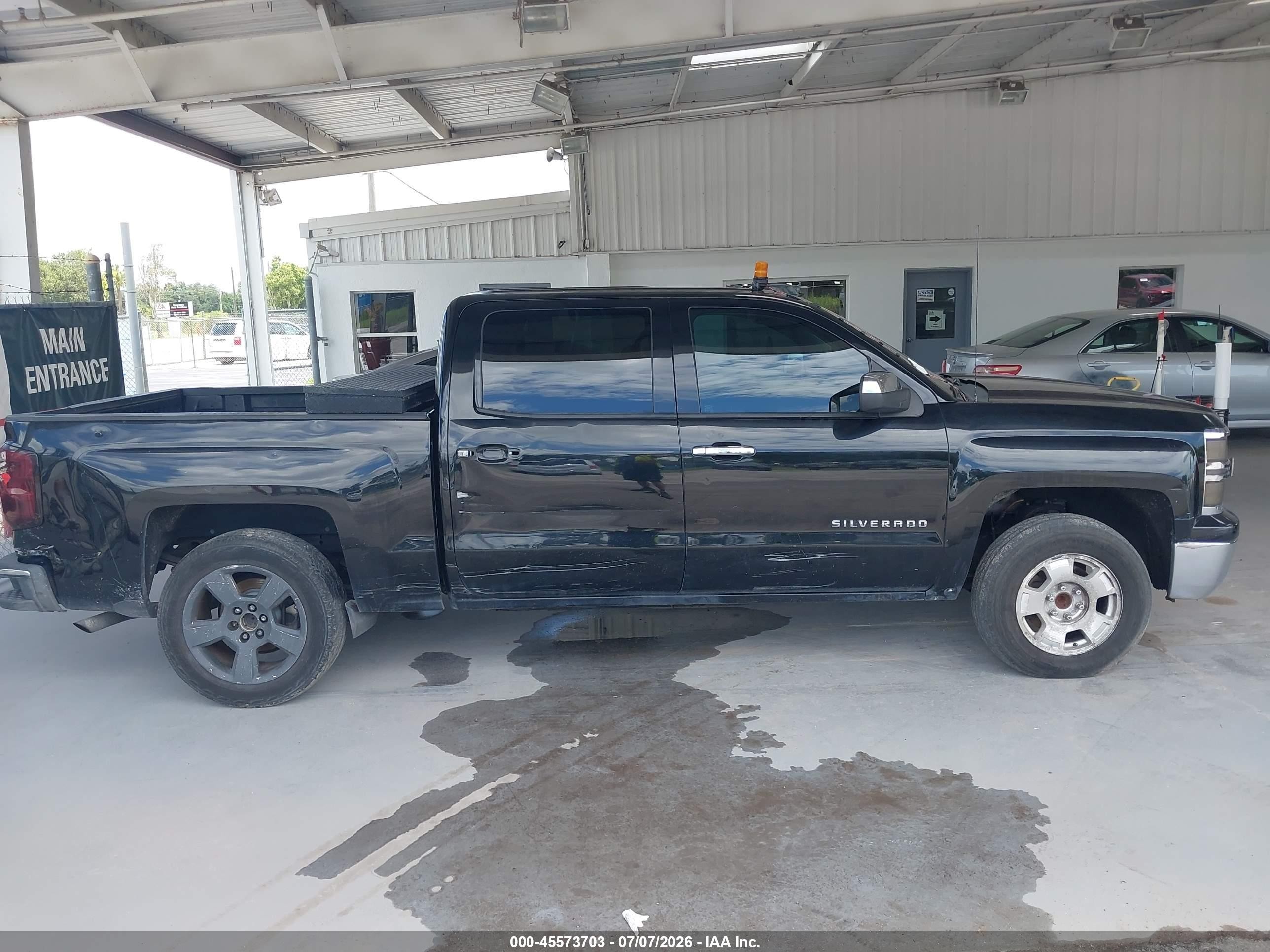 2014 Chevrolet Silverado 1500 Lt Black vin: 3GCPCREC0EG505939