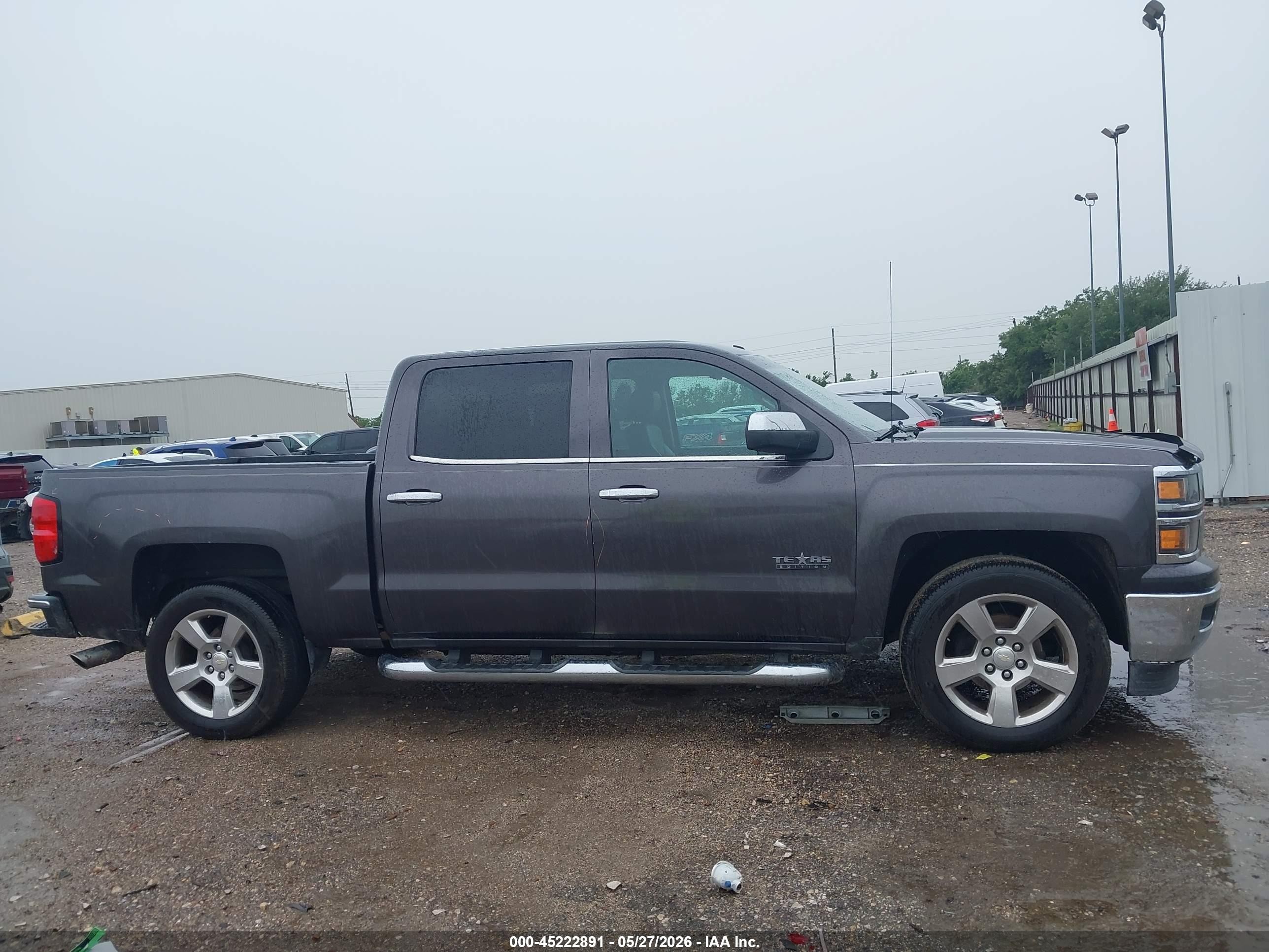 2014 Chevrolet Silverado 1500 1lt Gray vin: 3GCPCREC0EG545745