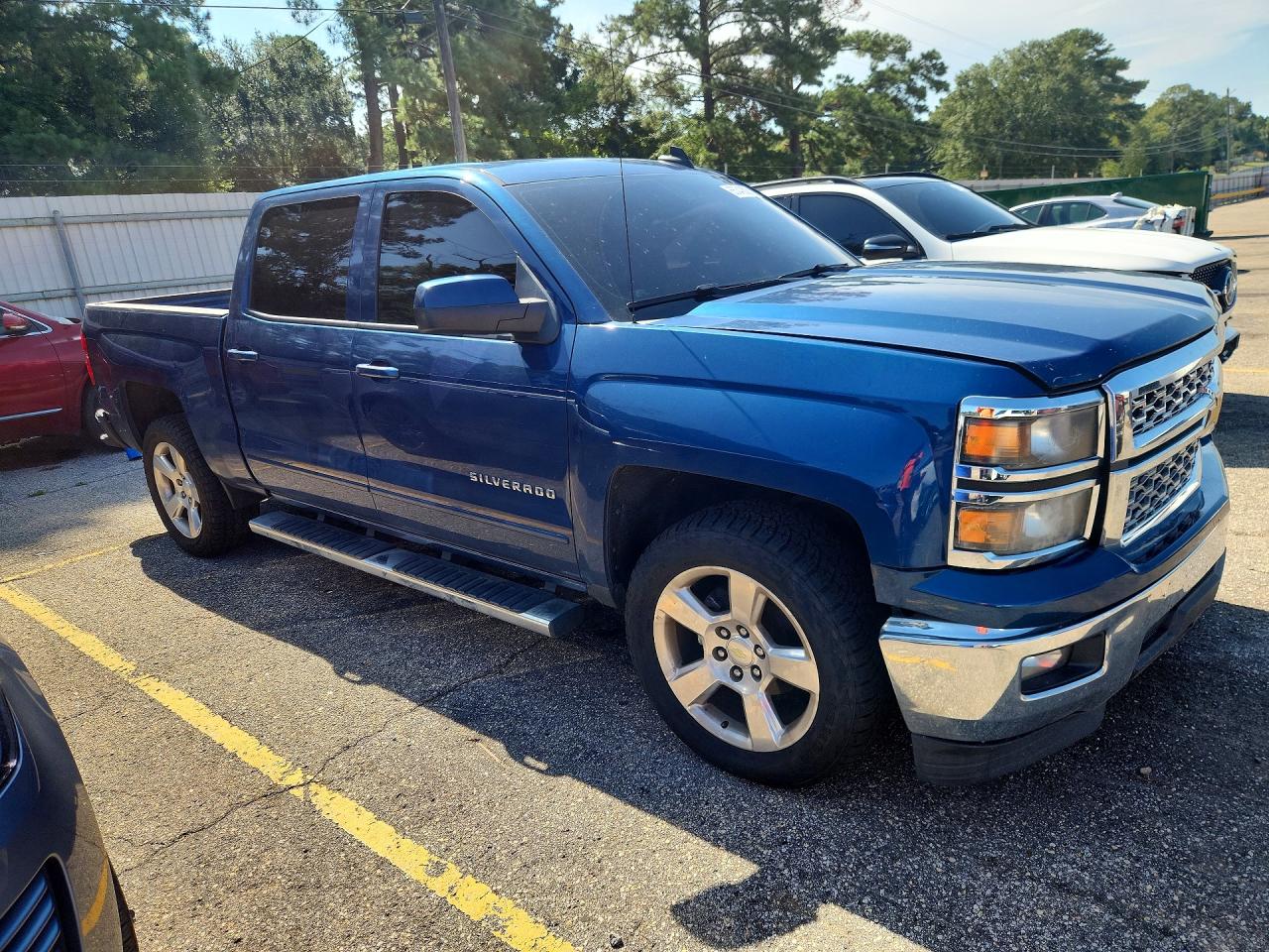 2015 Chevrolet Silverado C1500 Lt Blue vin: 3GCPCREC0FG439328