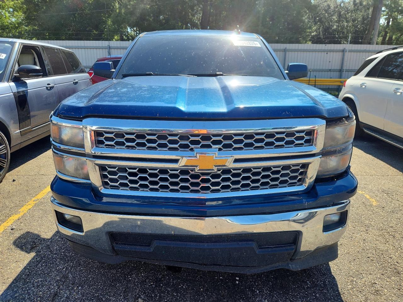 2015 Chevrolet Silverado C1500 Lt Blue vin: 3GCPCREC0FG439328