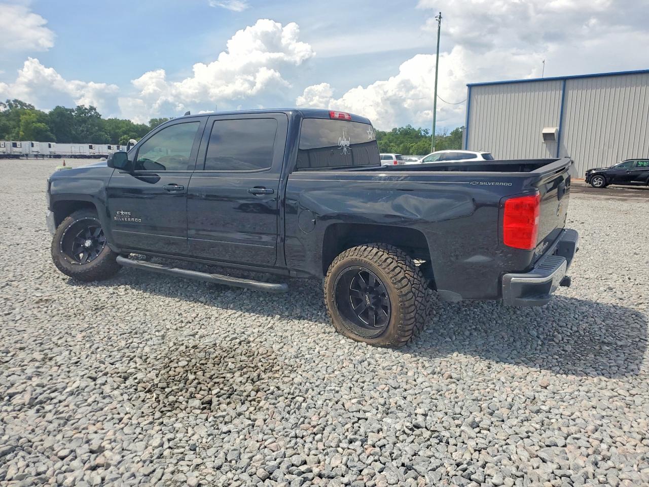 2017 Chevrolet Silverado C1500 Lt Black vin: 3GCPCREC0HG236667