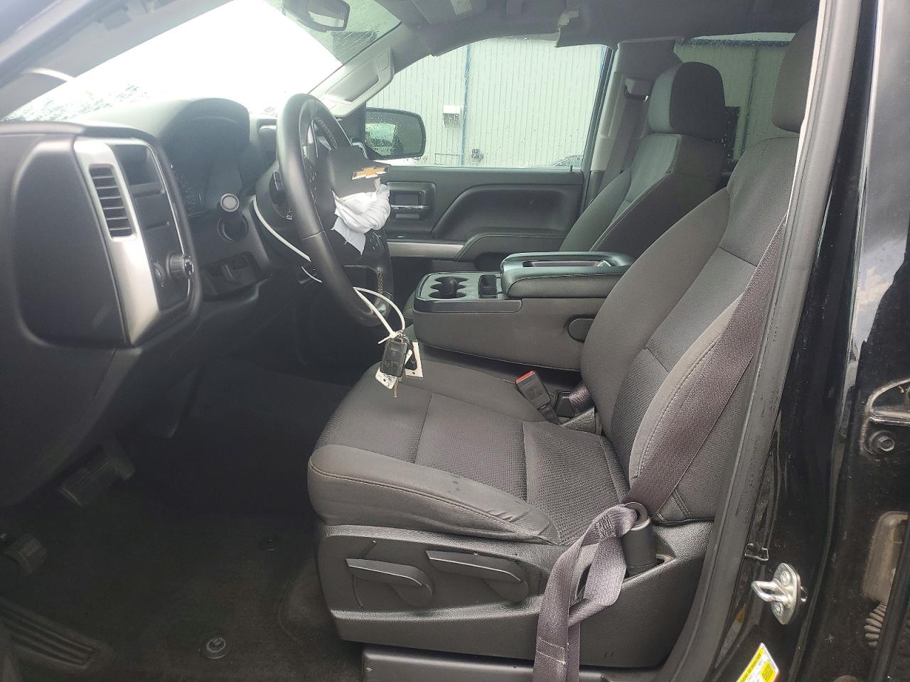 2017 Chevrolet Silverado C1500 Lt Black vin: 3GCPCREC0HG236667