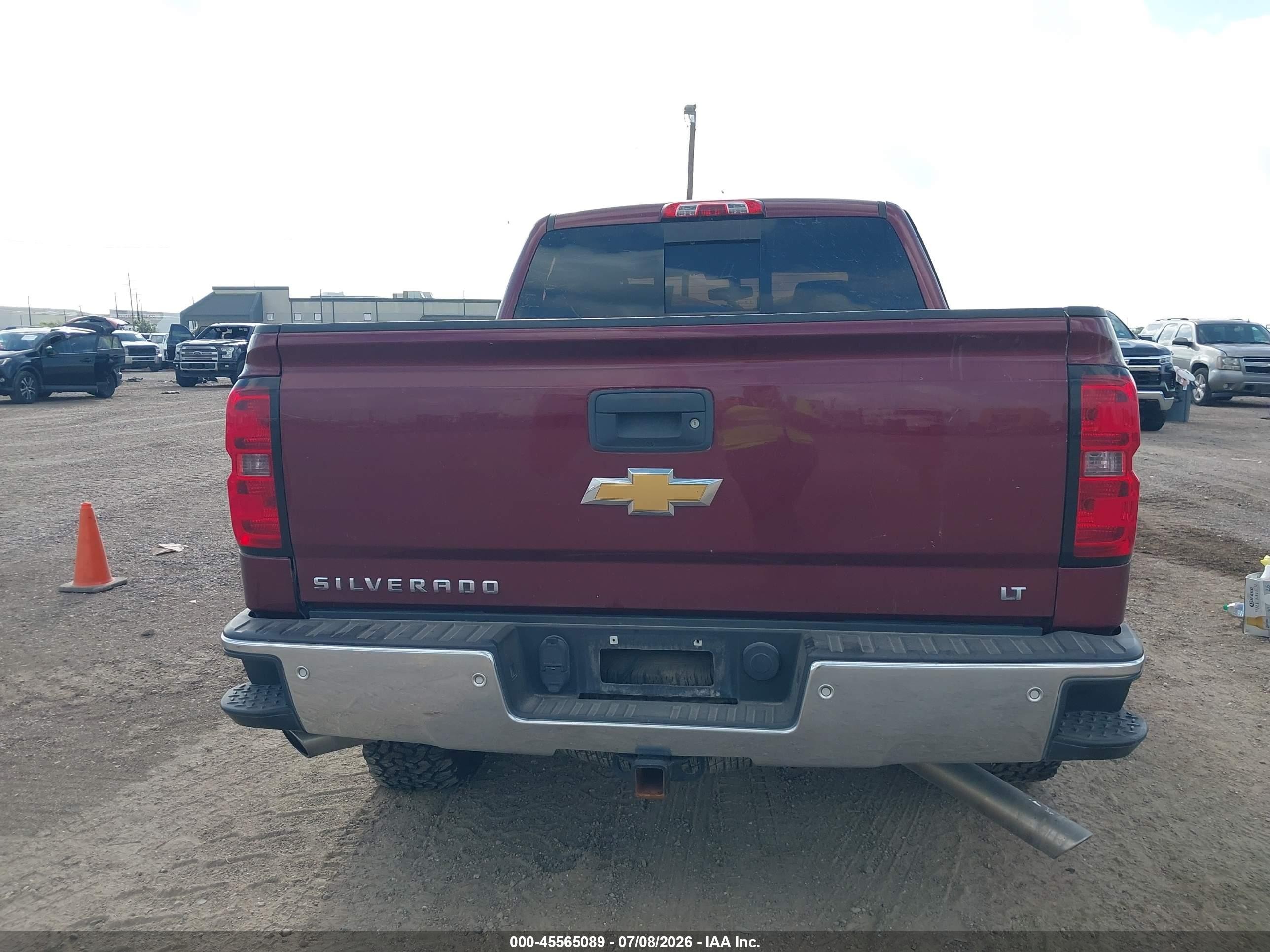 2014 Chevrolet Silverado 1500 Lt Maroon vin: 3GCPCREC1EG123631