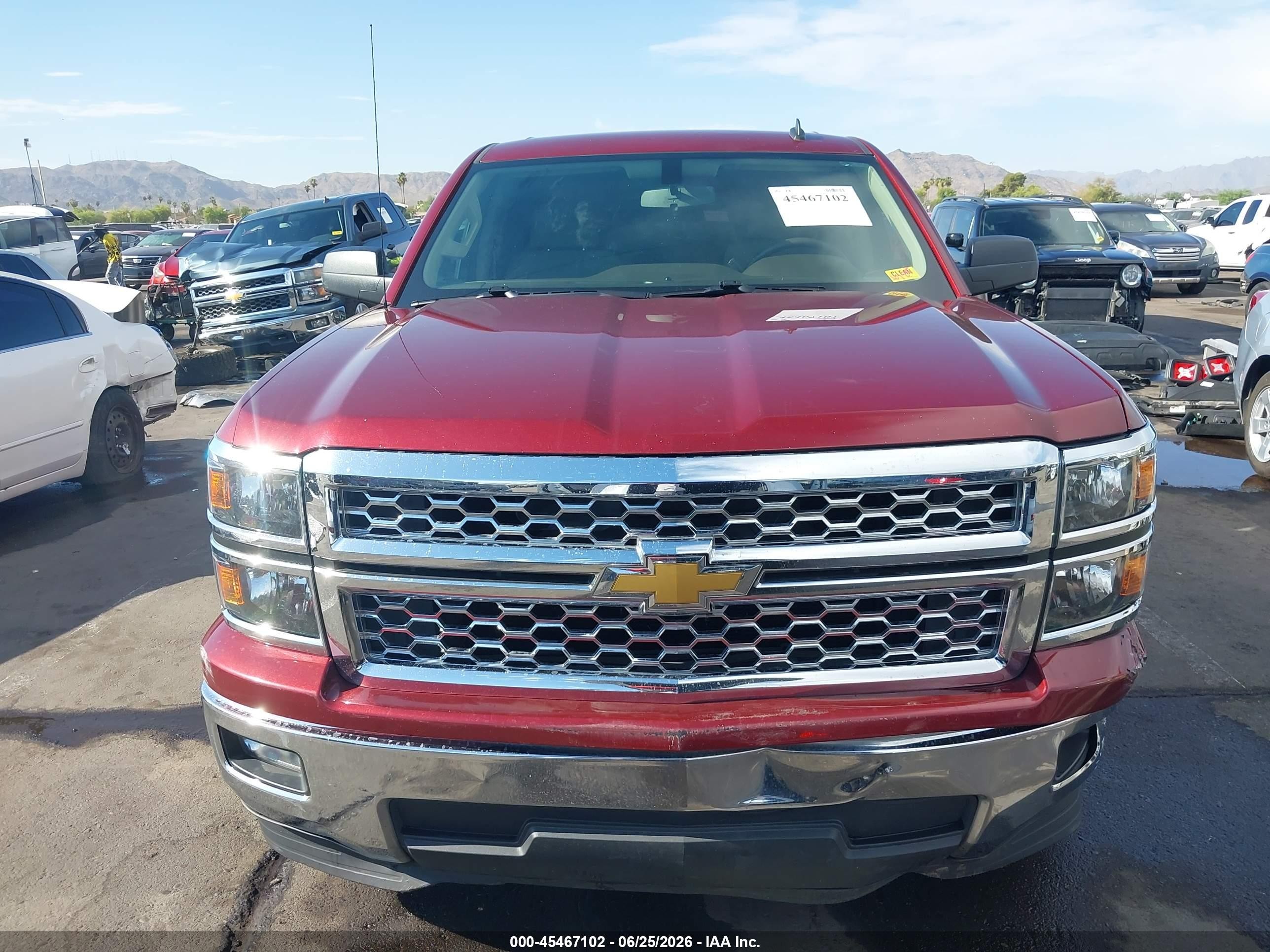 2014 Chevrolet Silverado 1500 Lt Красный vin: 3GCPCREC1EG183957