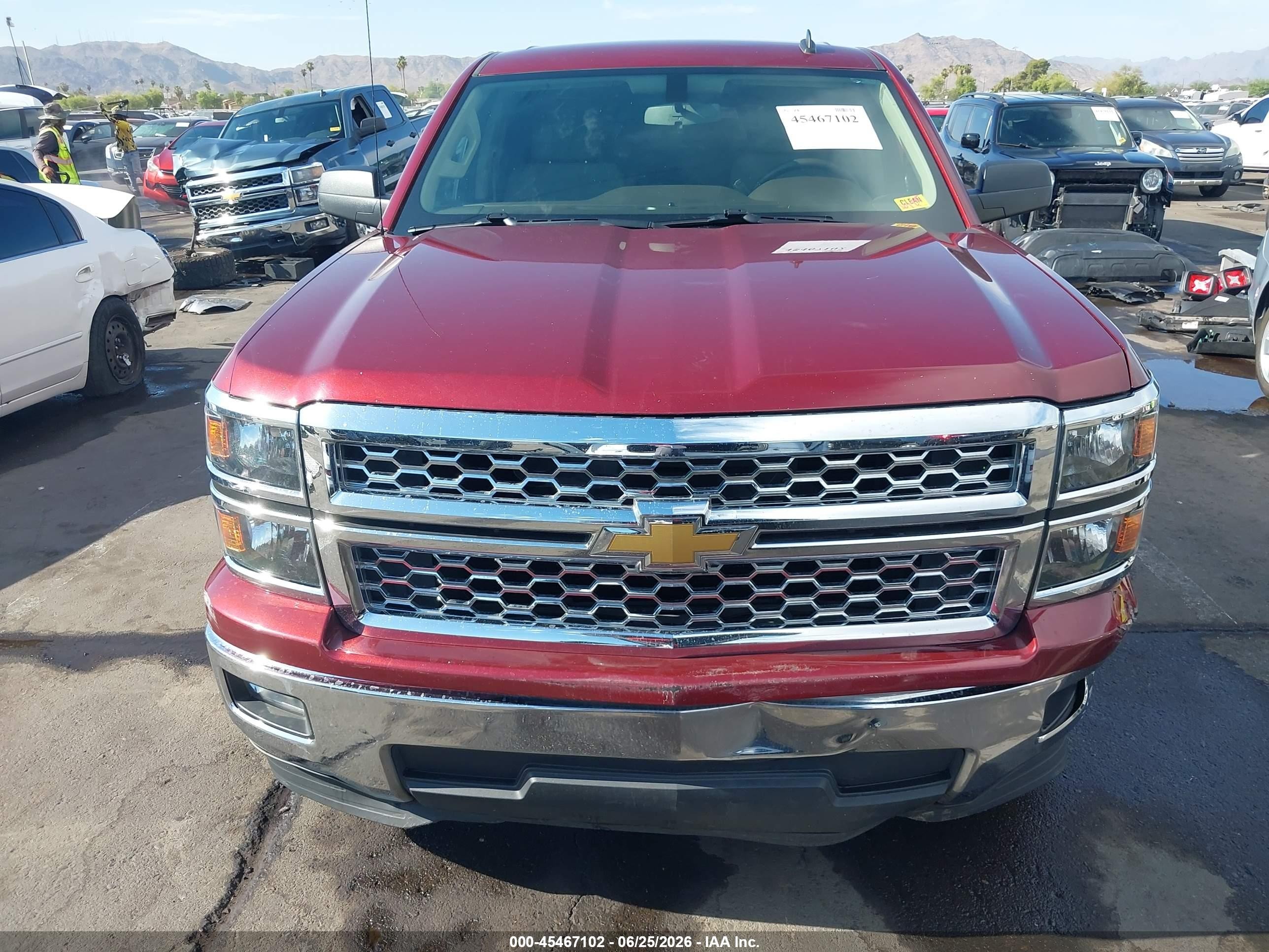 2014 Chevrolet Silverado 1500 Lt Красный vin: 3GCPCREC1EG183957