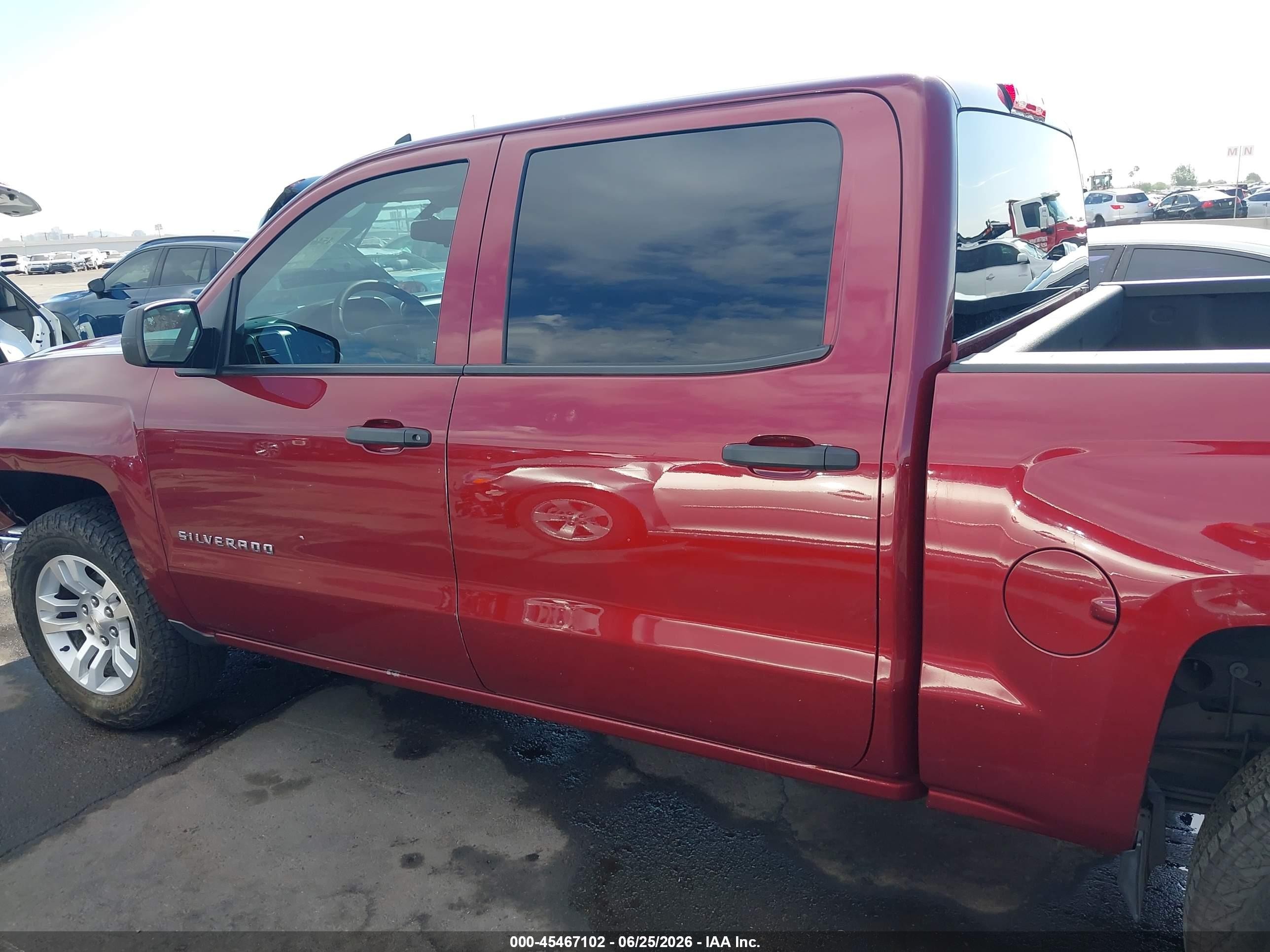 2014 Chevrolet Silverado 1500 Lt Красный vin: 3GCPCREC1EG183957