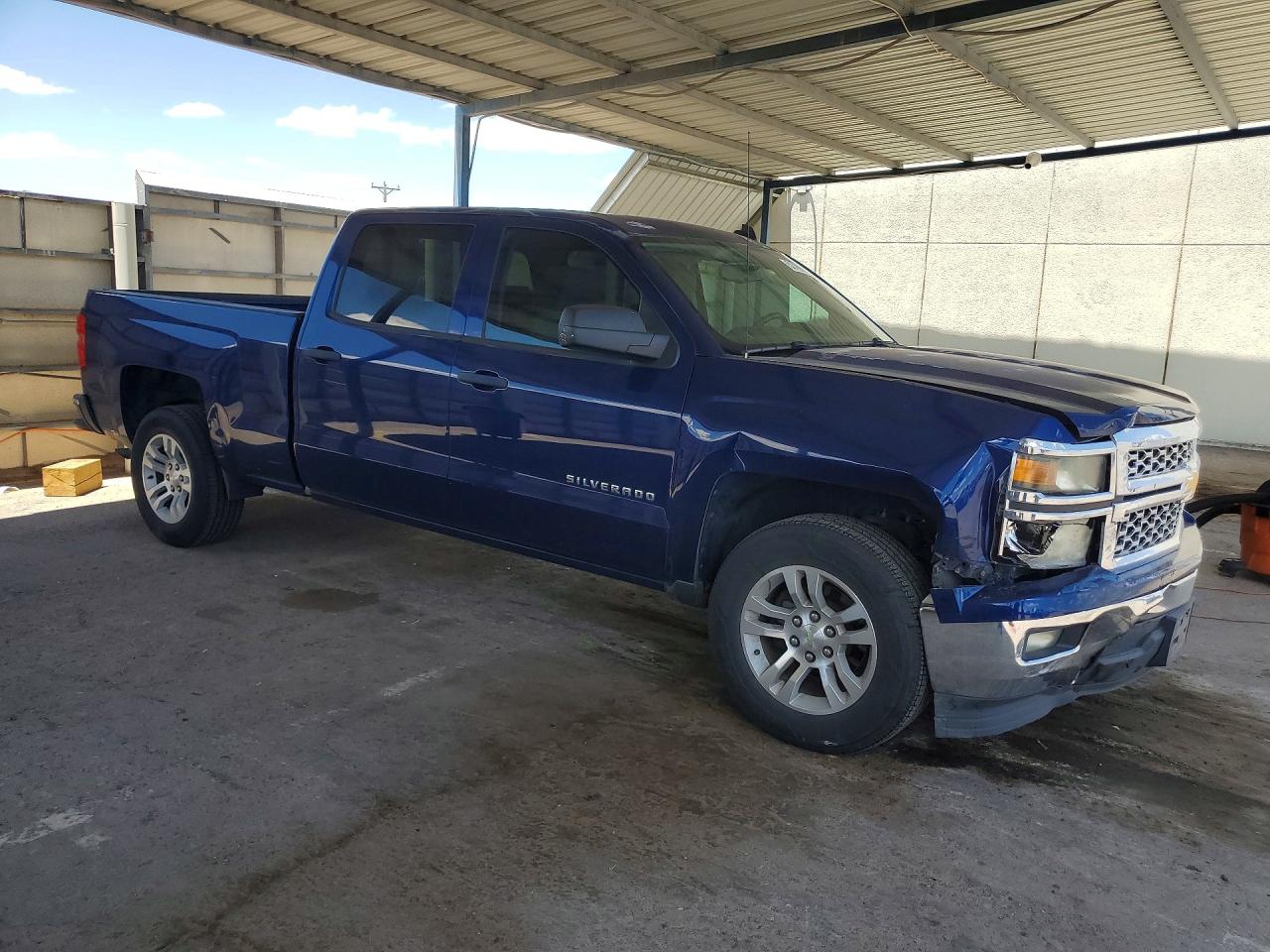 2014 Chevrolet Silverado C1500 Lt Blue vin: 3GCPCREC1EG195641