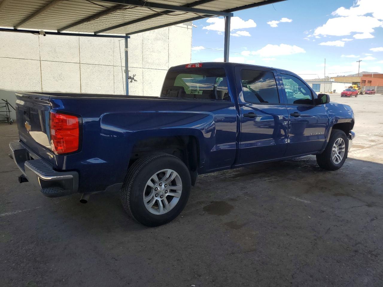 2014 Chevrolet Silverado C1500 Lt Blue vin: 3GCPCREC1EG195641