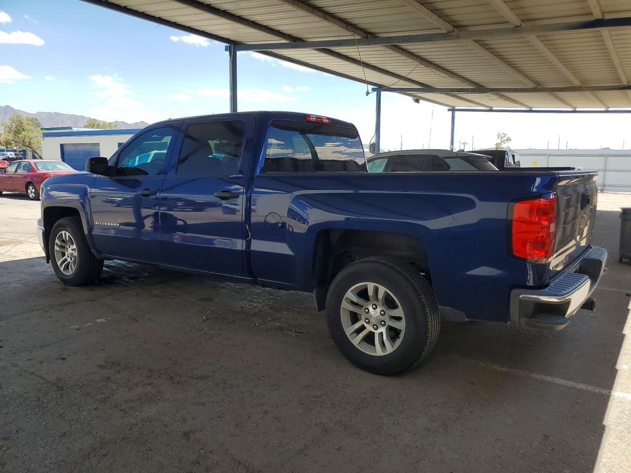 2014 Chevrolet Silverado C1500 Lt Blue vin: 3GCPCREC1EG195641