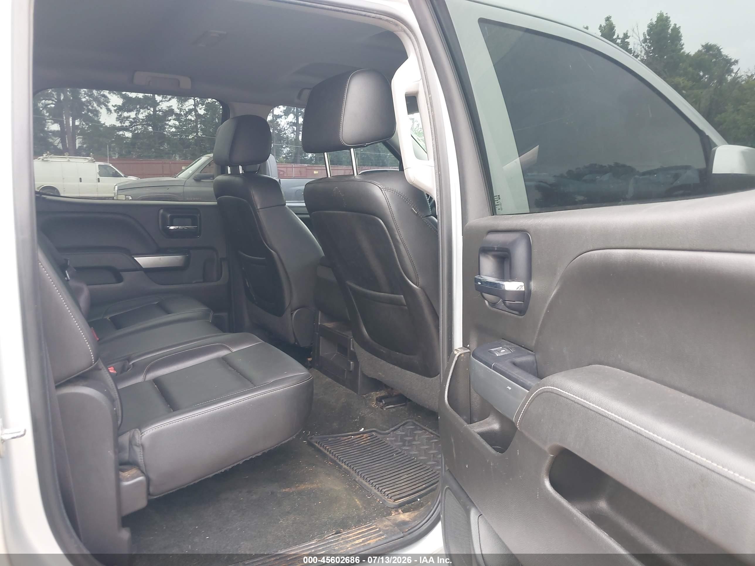 2014 Chevrolet Silverado 1500 Lt Silver vin: 3GCPCREC1EG204659