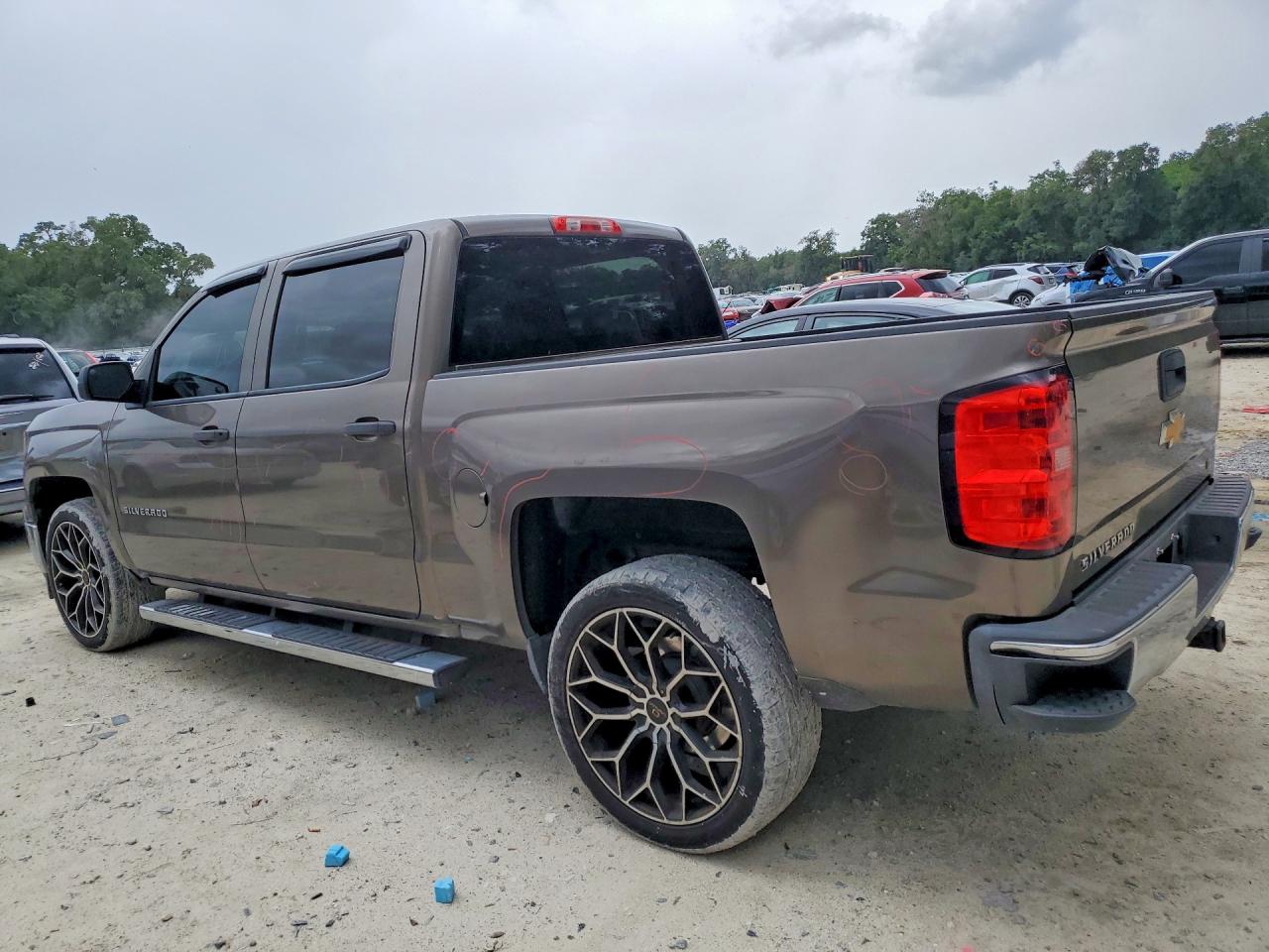 2014 Chevrolet Silverado C1500 Lt Brown vin: 3GCPCREC1EG261847