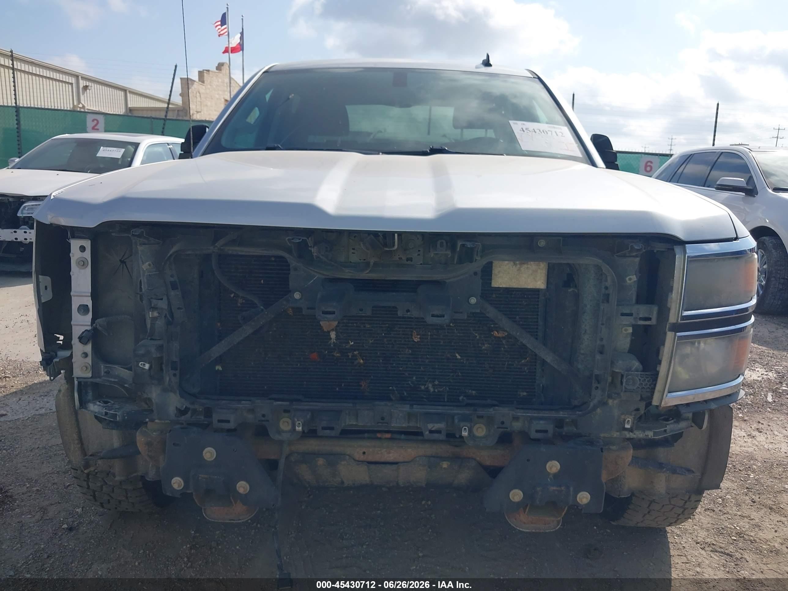 2014 Chevrolet Silverado 1500 Lt Silver vin: 3GCPCREC1EG301652