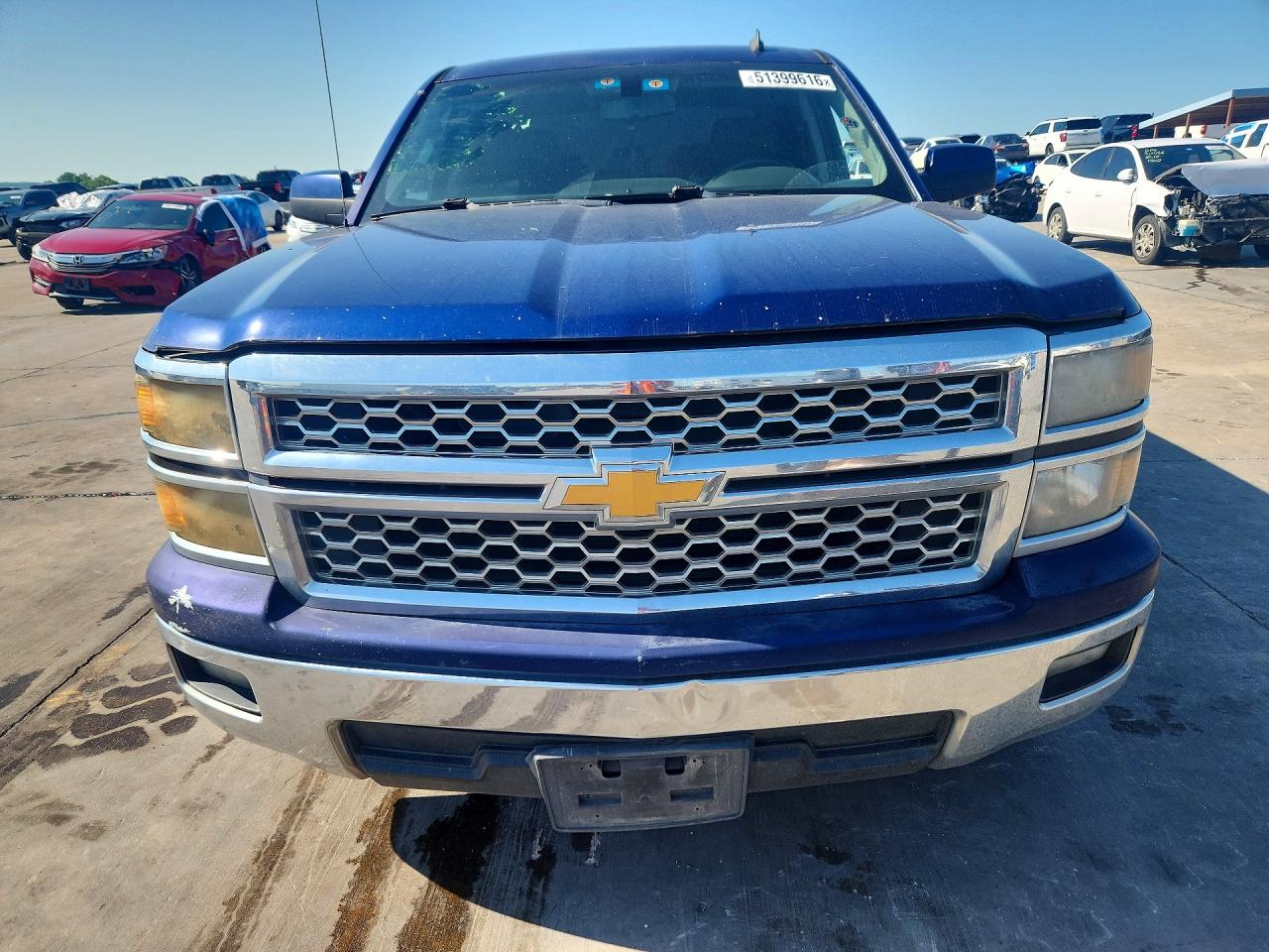 2014 Chevrolet Silverado C1500 Lt Blue vin: 3GCPCREC1EG383575