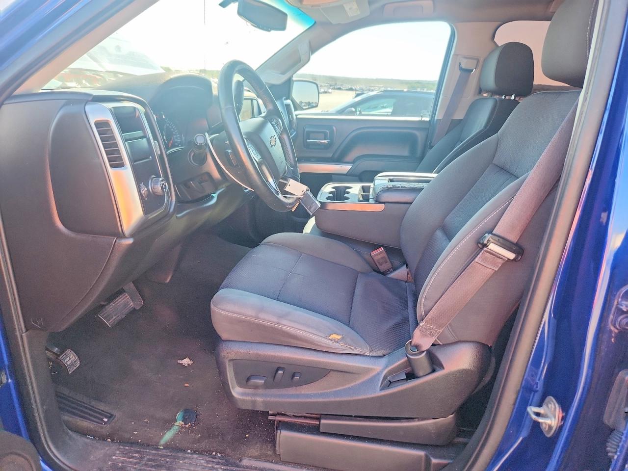 2014 Chevrolet Silverado C1500 Lt Blue vin: 3GCPCREC1EG383575