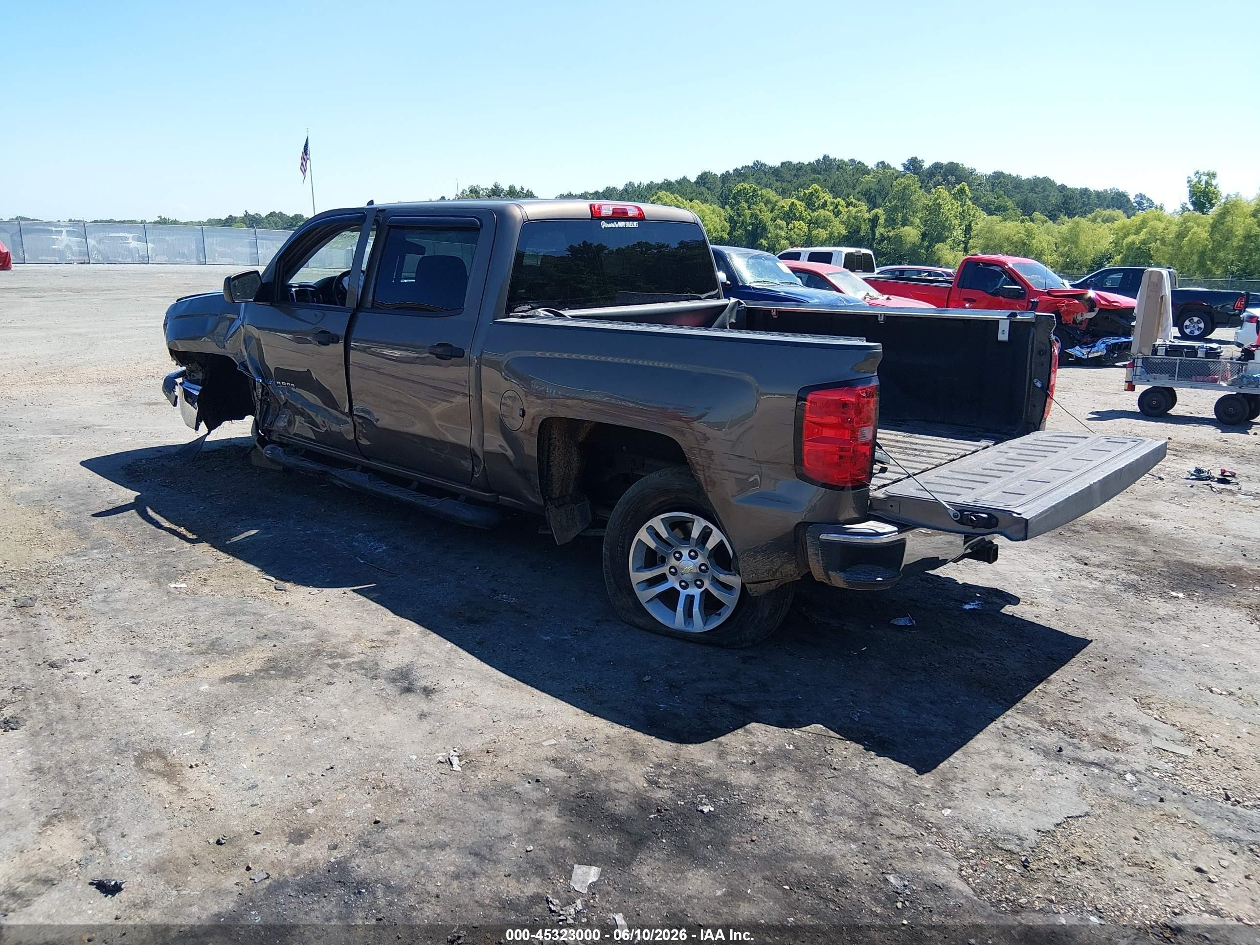 2014 Chevrolet Silverado 1500 Lt Brown vin: 3GCPCREC1EG426974