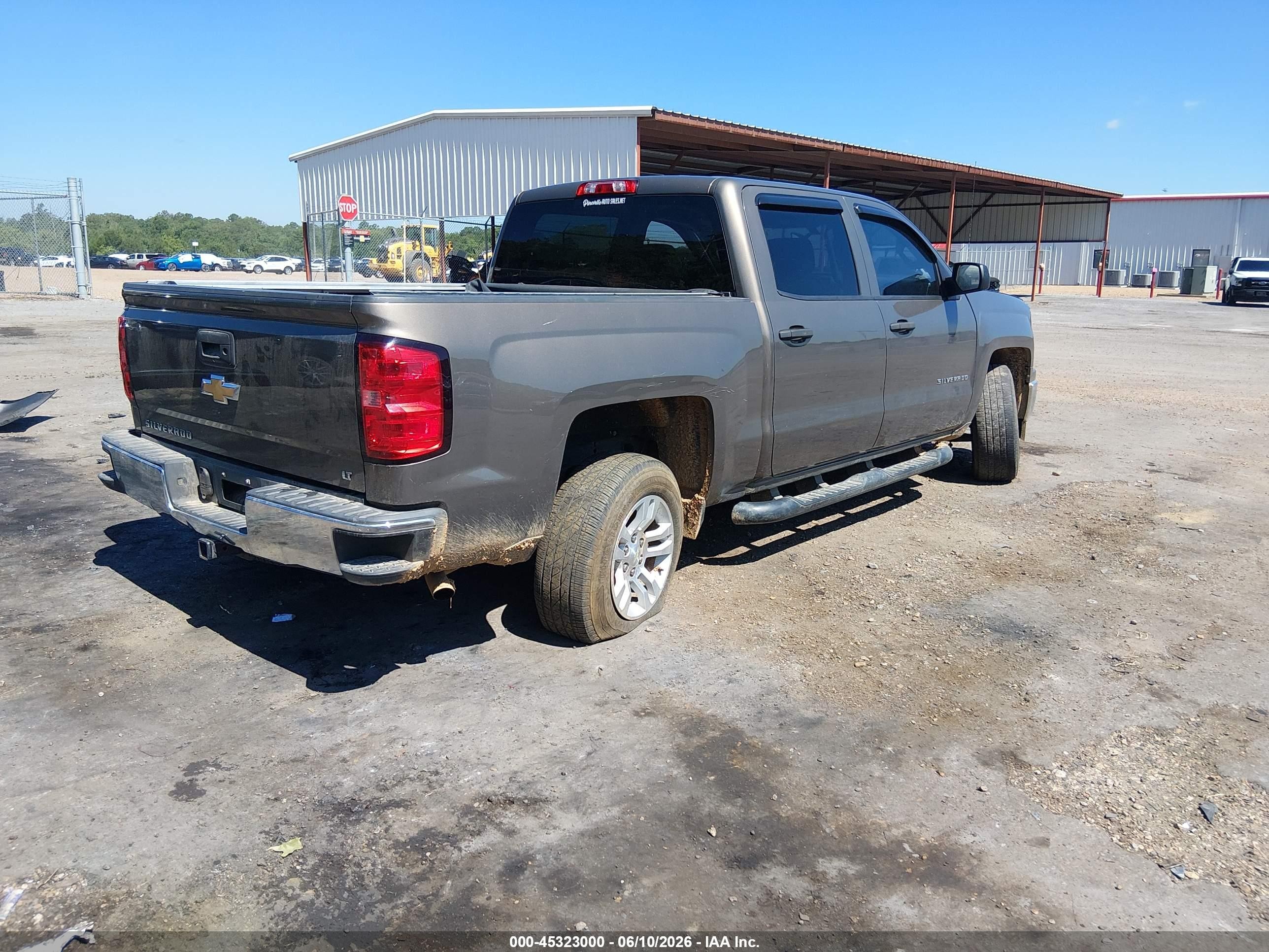 2014 Chevrolet Silverado 1500 Lt Brown vin: 3GCPCREC1EG426974