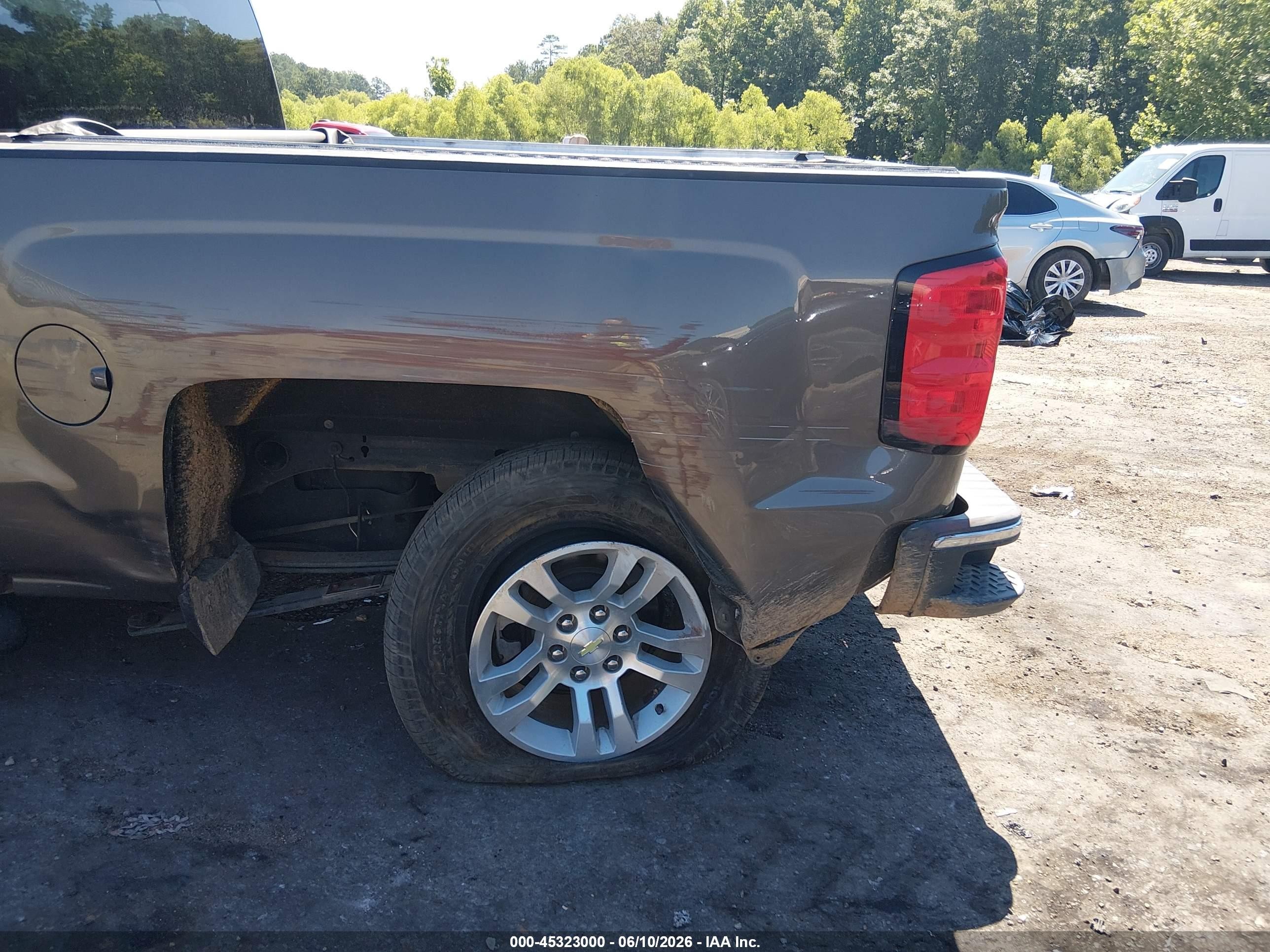 2014 Chevrolet Silverado 1500 Lt Brown vin: 3GCPCREC1EG426974