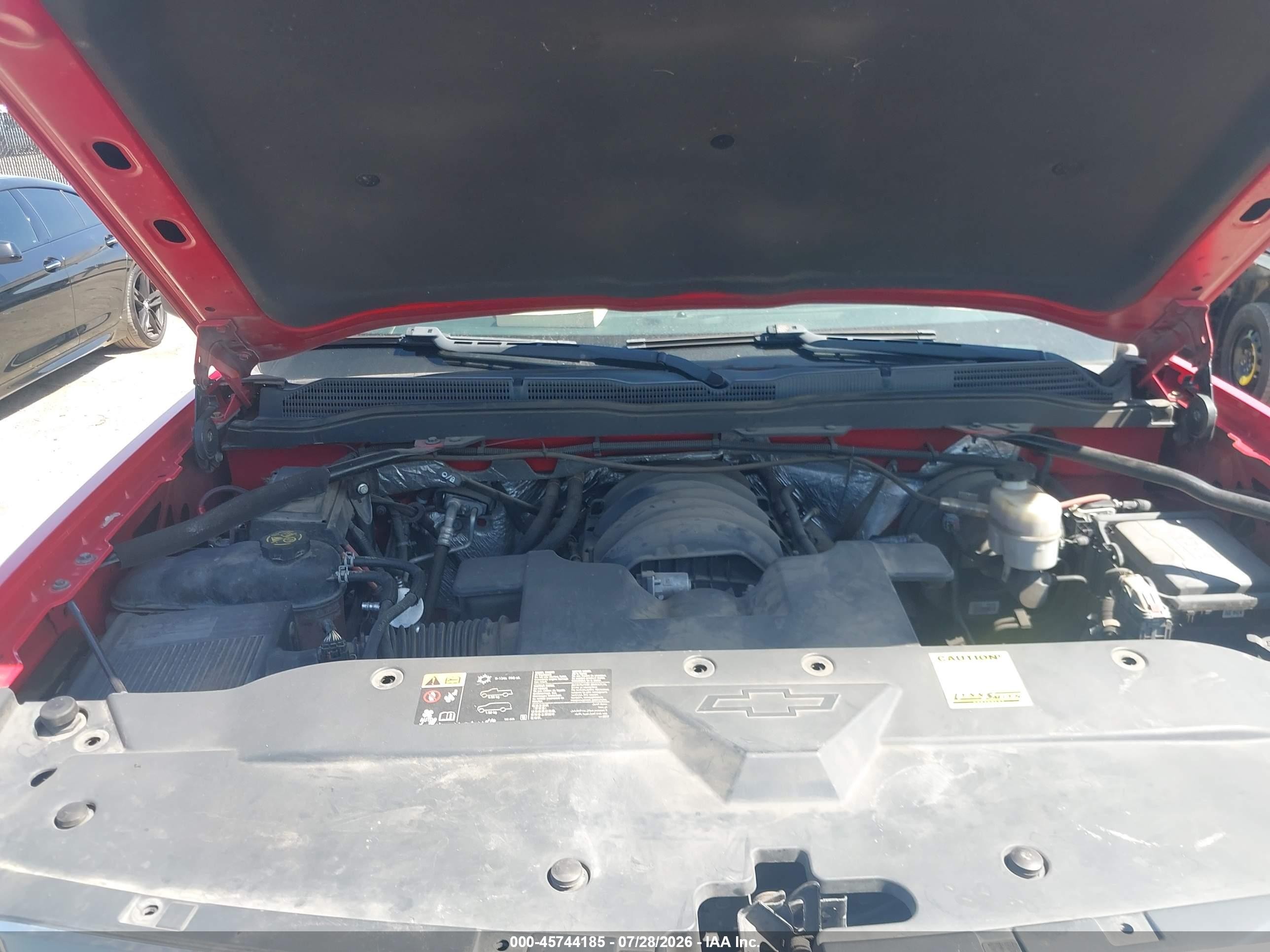 2014 Chevrolet Silverado 1500 Lt Red vin: 3GCPCREC1EG481263