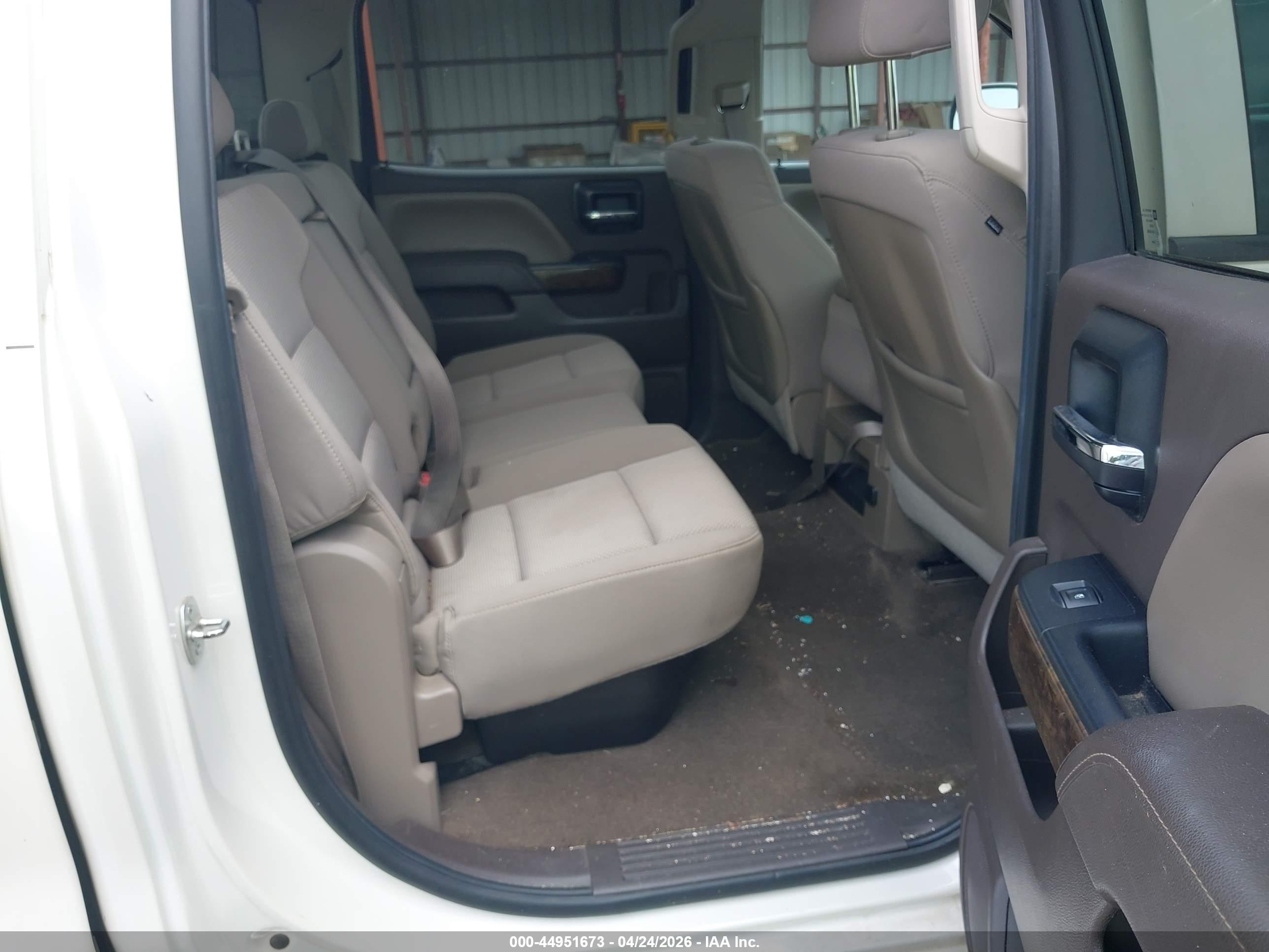 2014 Chevrolet Silverado 1500 1lt White vin: 3GCPCREC1EG519011