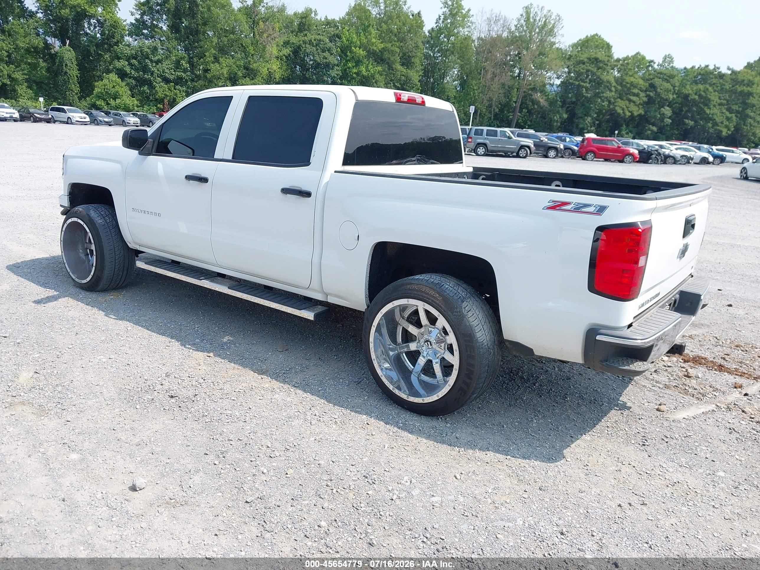 2014 Chevrolet Silverado 1500 Lt Белый vin: 3GCPCREC1EG547715