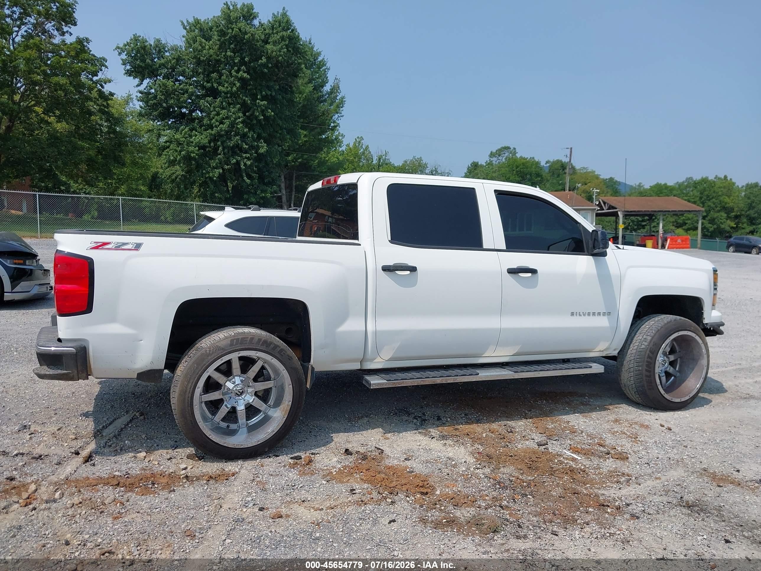 2014 Chevrolet Silverado 1500 Lt Белый vin: 3GCPCREC1EG547715