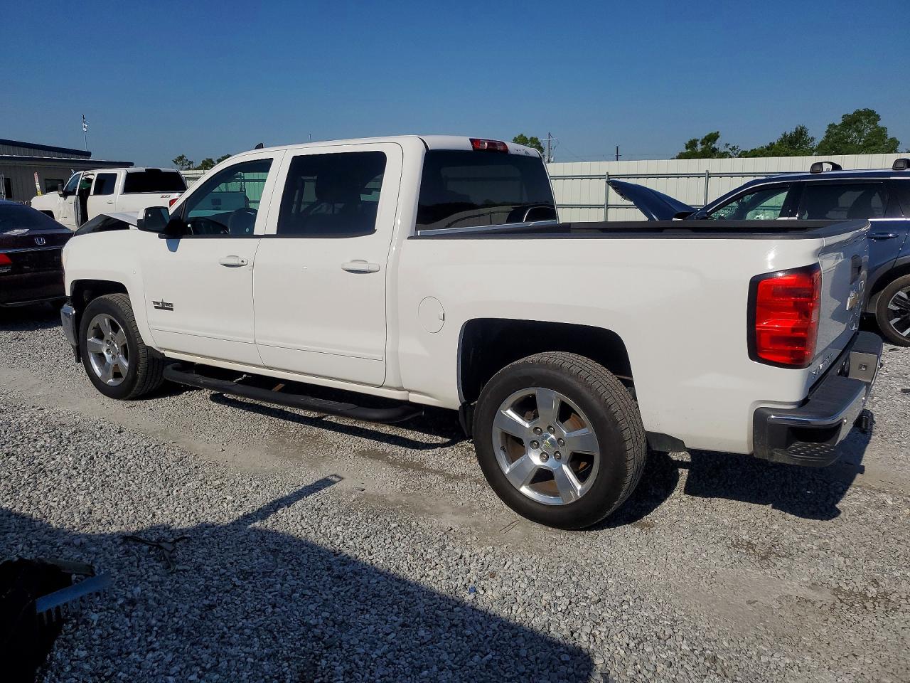 2015 Chevrolet Silverado C1500 Lt White vin: 3GCPCREC1FG145727
