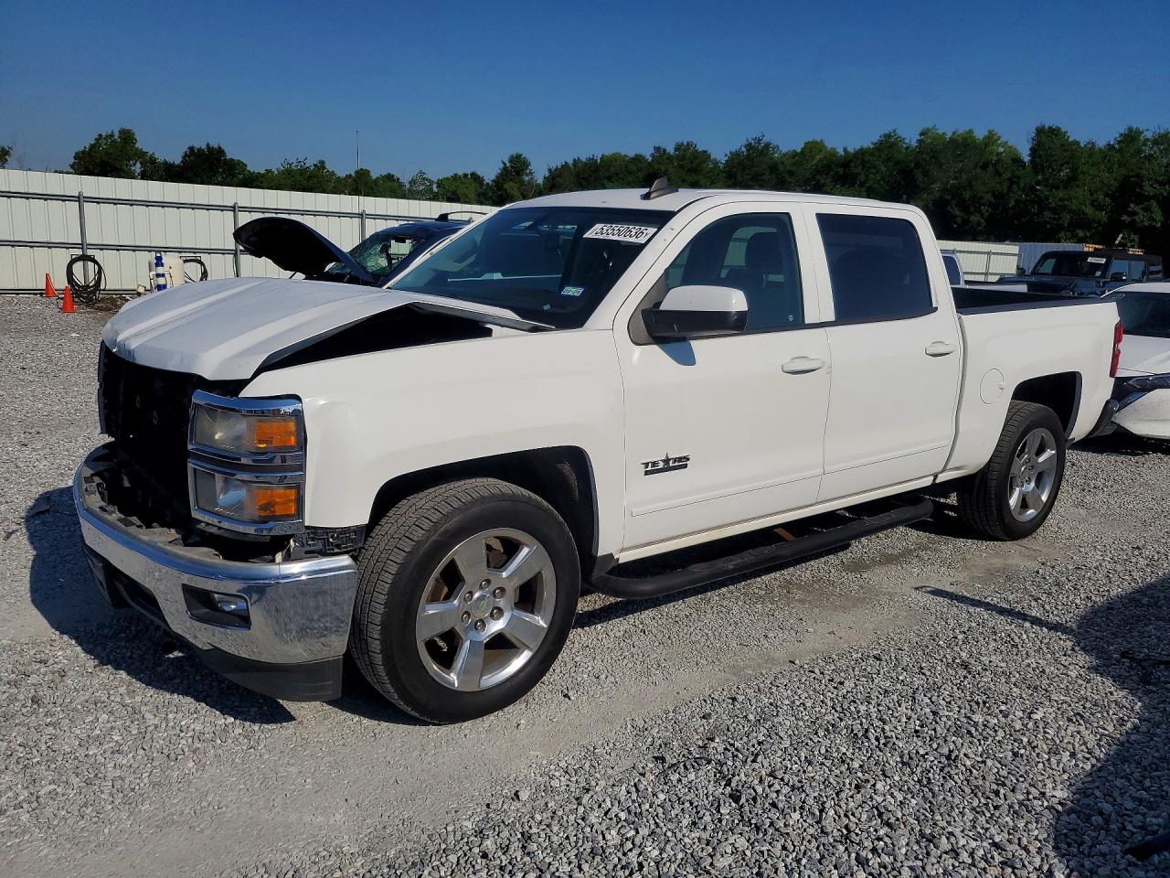 2015 Chevrolet Silverado C1500 Lt White vin: 3GCPCREC1FG145727