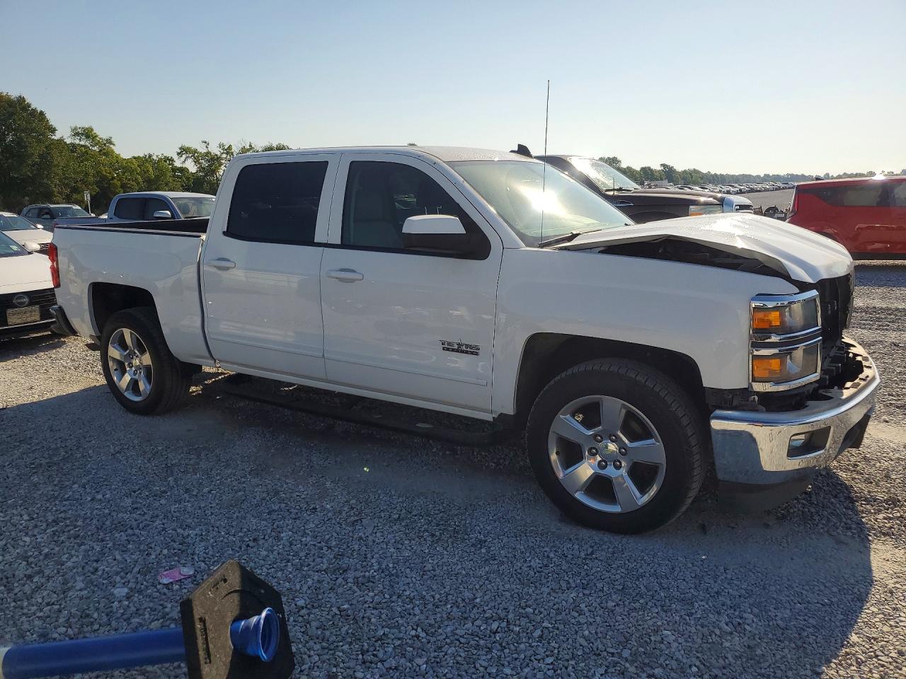 2015 Chevrolet Silverado C1500 Lt White vin: 3GCPCREC1FG145727