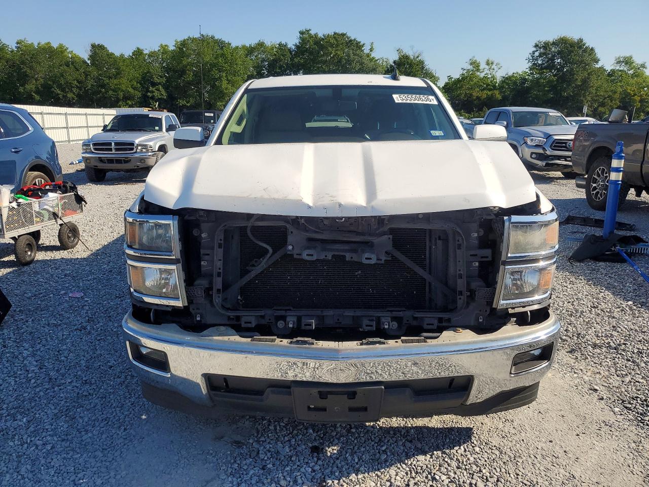 2015 Chevrolet Silverado C1500 Lt White vin: 3GCPCREC1FG145727