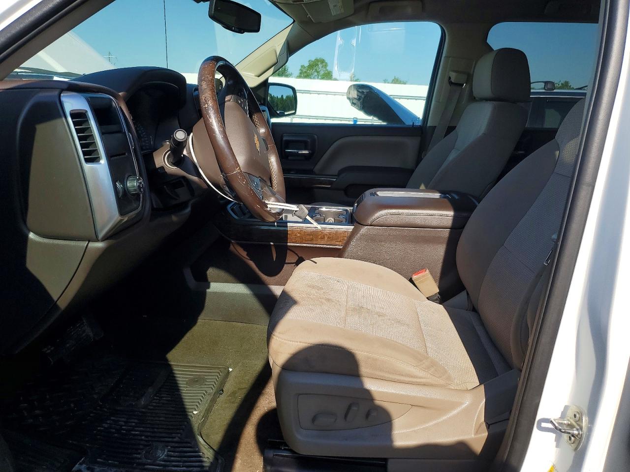 2015 Chevrolet Silverado C1500 Lt White vin: 3GCPCREC1FG145727