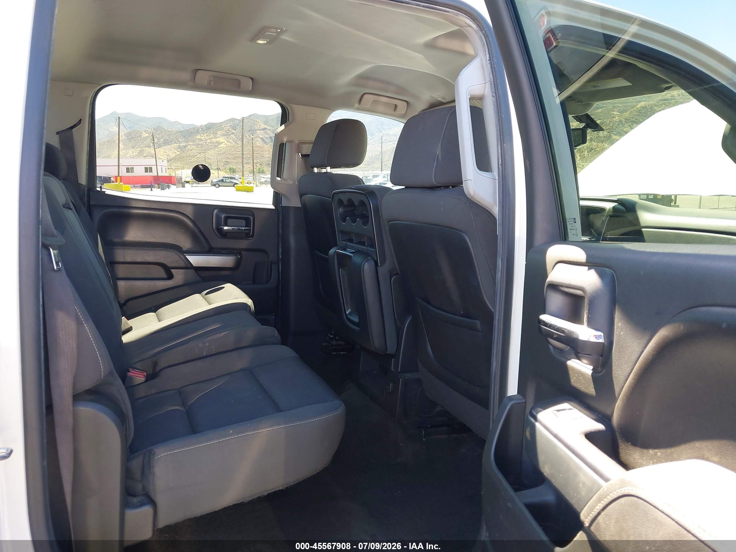 2015 Chevrolet Silverado 1500 Lt White vin: 3GCPCREC1FG177240