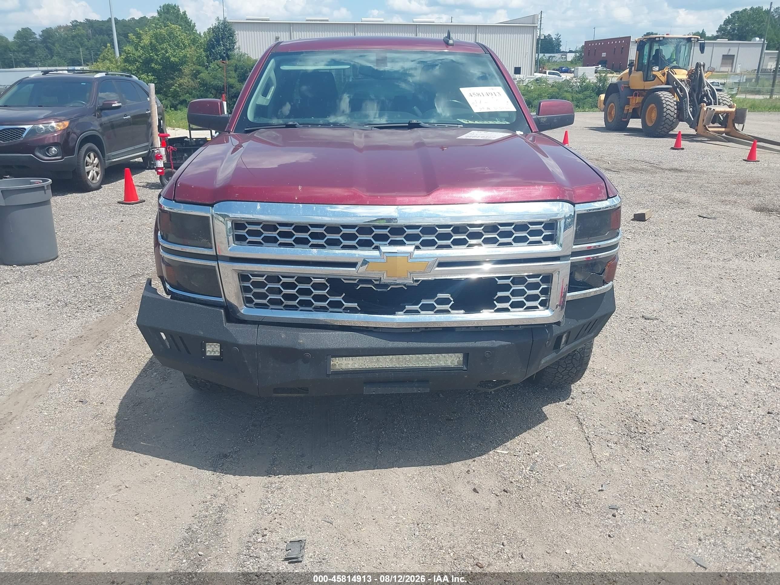 2015 Chevrolet Silverado 1500 Lt Burgundy vin: 3GCPCREC1FG396764