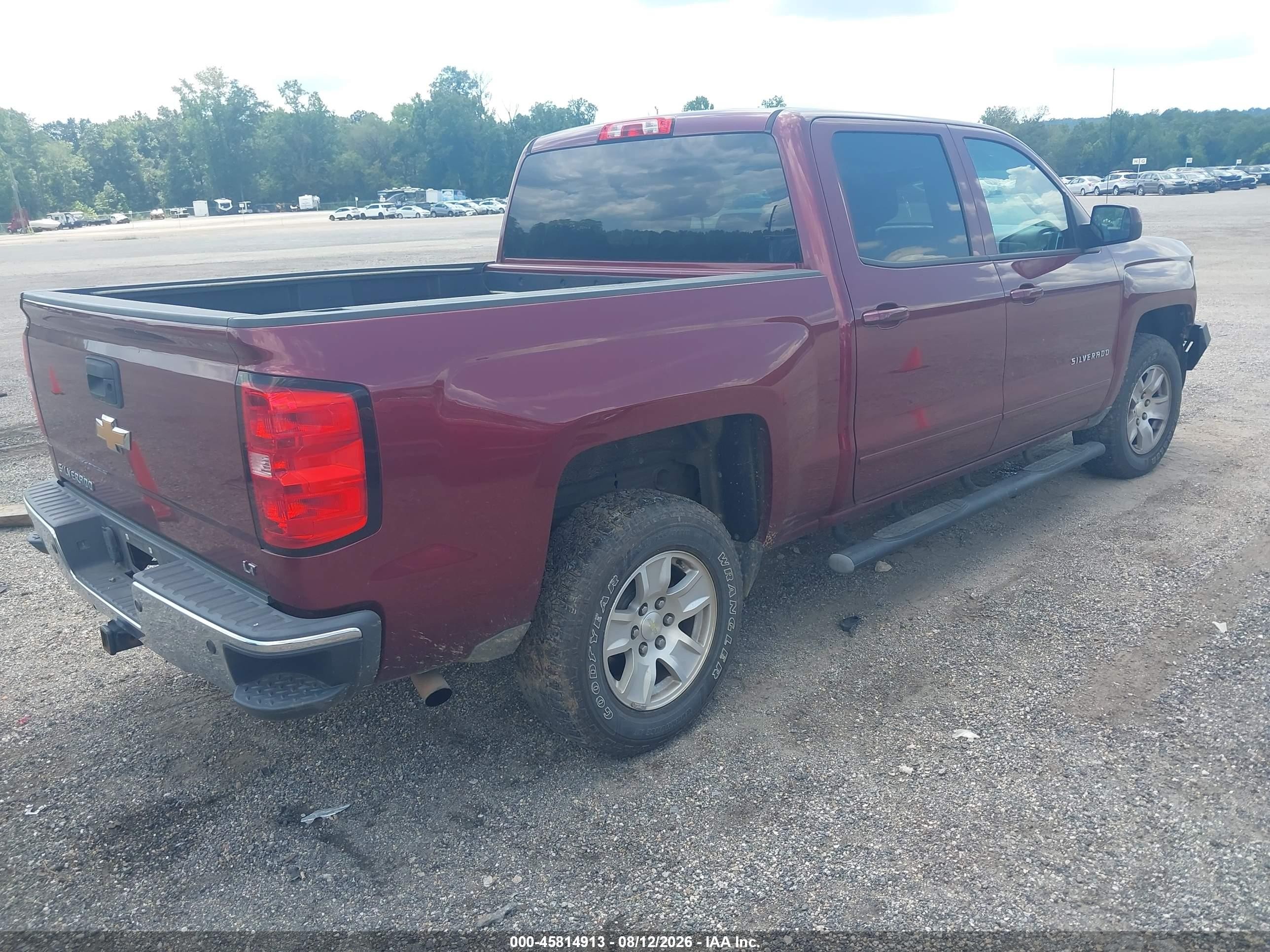 2015 Chevrolet Silverado 1500 Lt Burgundy vin: 3GCPCREC1FG396764