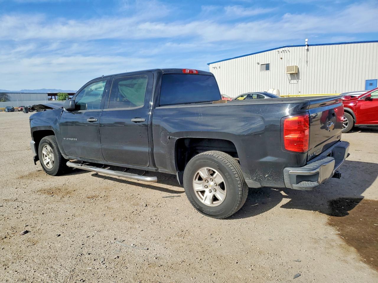 2014 Chevrolet Silverado C1500 Lt Black vin: 3GCPCREC2EG161868
