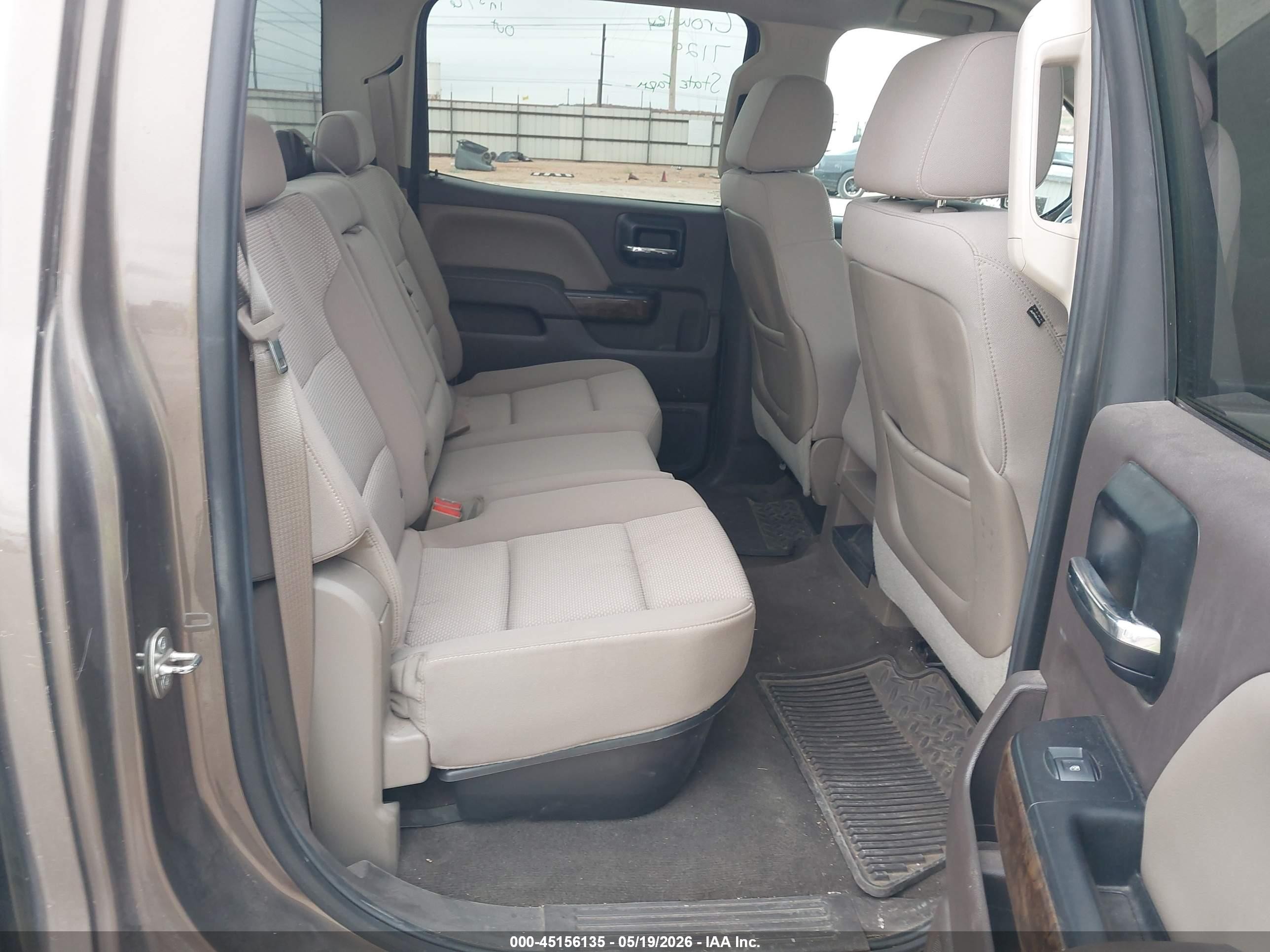 2014 Chevrolet Silverado 1500 1lt Brown vin: 3GCPCREC2EG170988