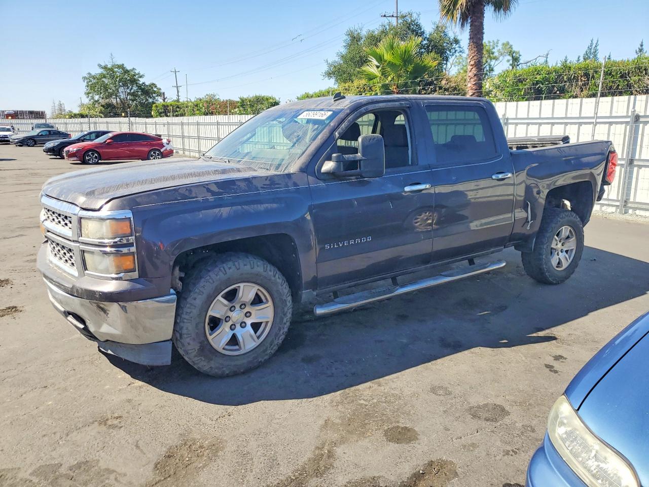 2014 Chevrolet Silverado C1500 Lt Black vin: 3GCPCREC2EG203665