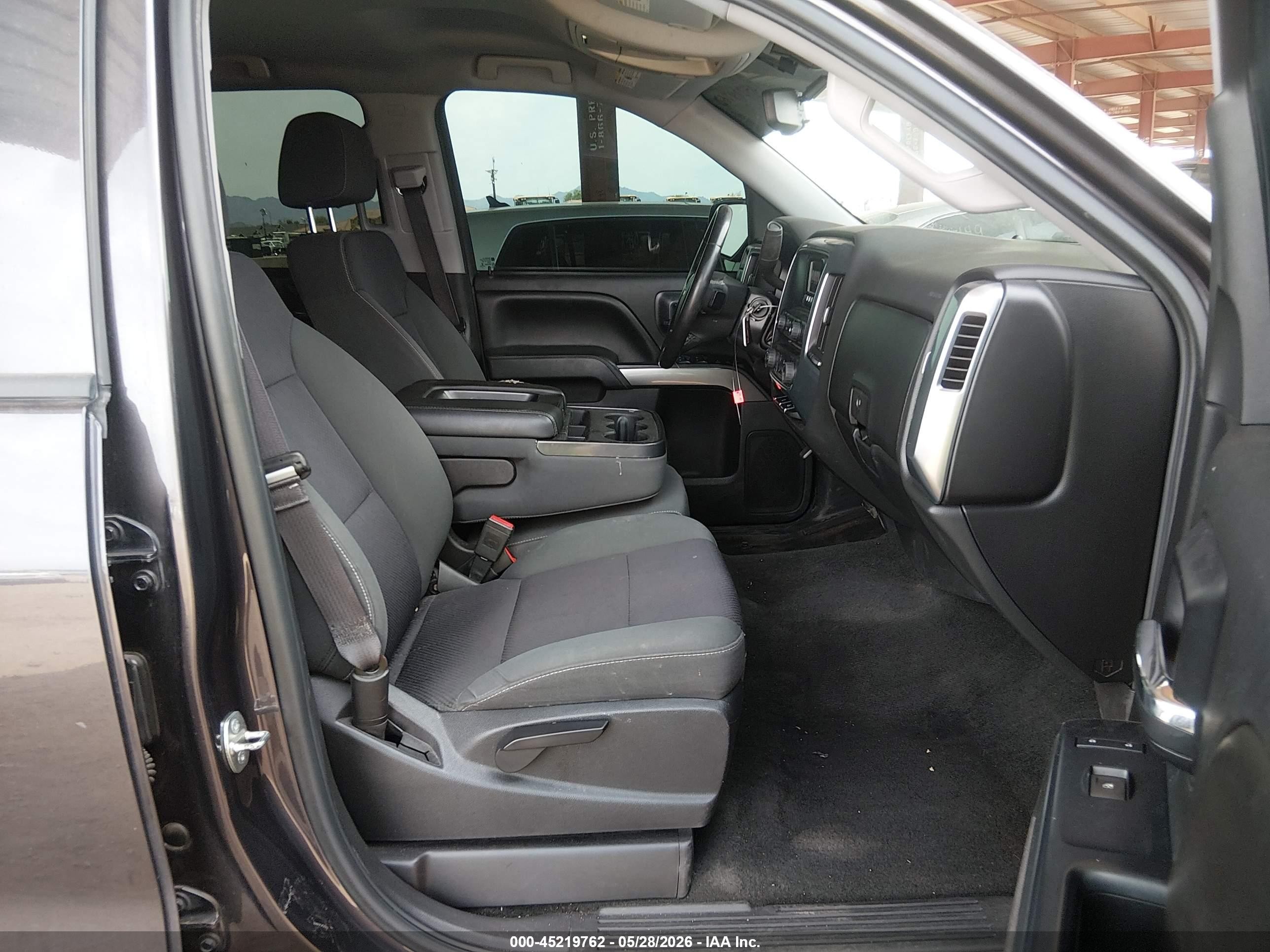 2014 Chevrolet Silverado 1500 1lt Black vin: 3GCPCREC2EG324115