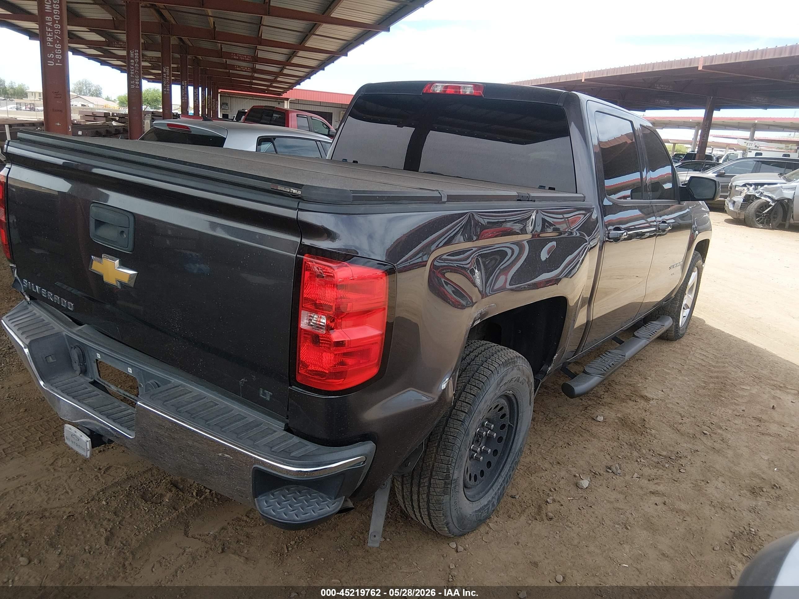 2014 Chevrolet Silverado 1500 1lt Black vin: 3GCPCREC2EG324115