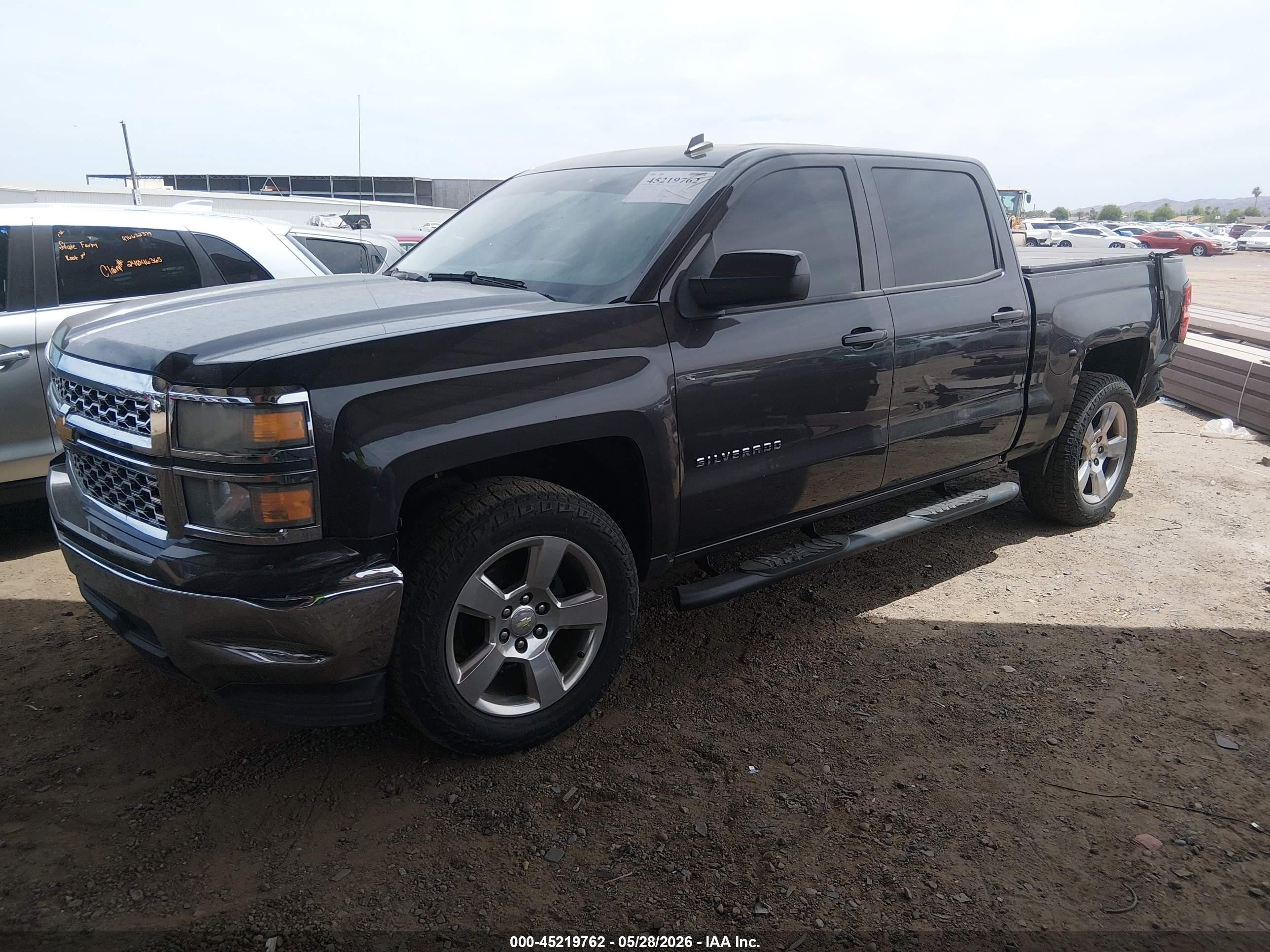 2014 Chevrolet Silverado 1500 1lt Black vin: 3GCPCREC2EG324115
