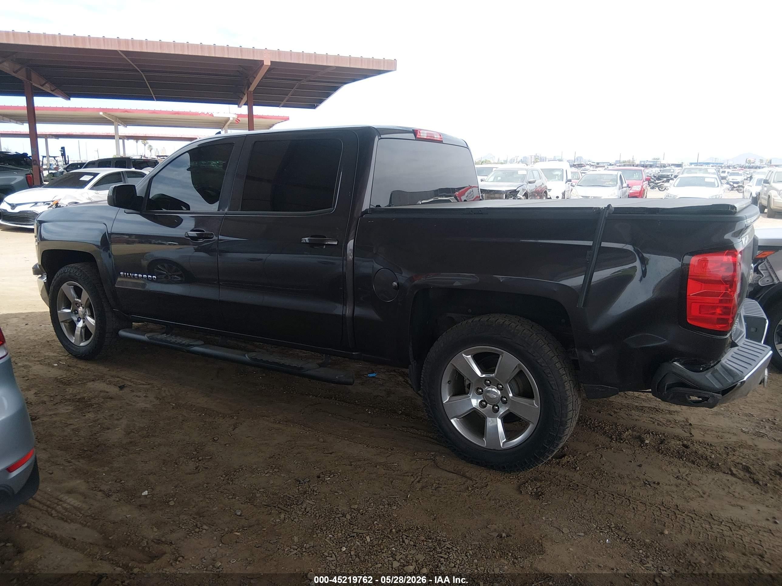 2014 Chevrolet Silverado 1500 1lt Black vin: 3GCPCREC2EG324115