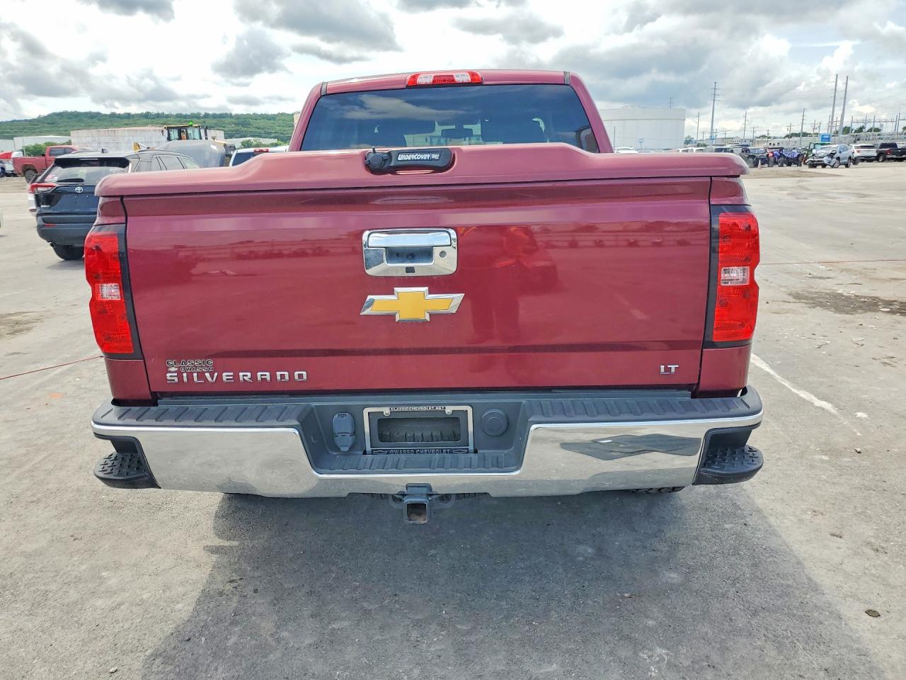 2014 Chevrolet Silverado C1500 Lt Burgundy vin: 3GCPCREC2EG493020