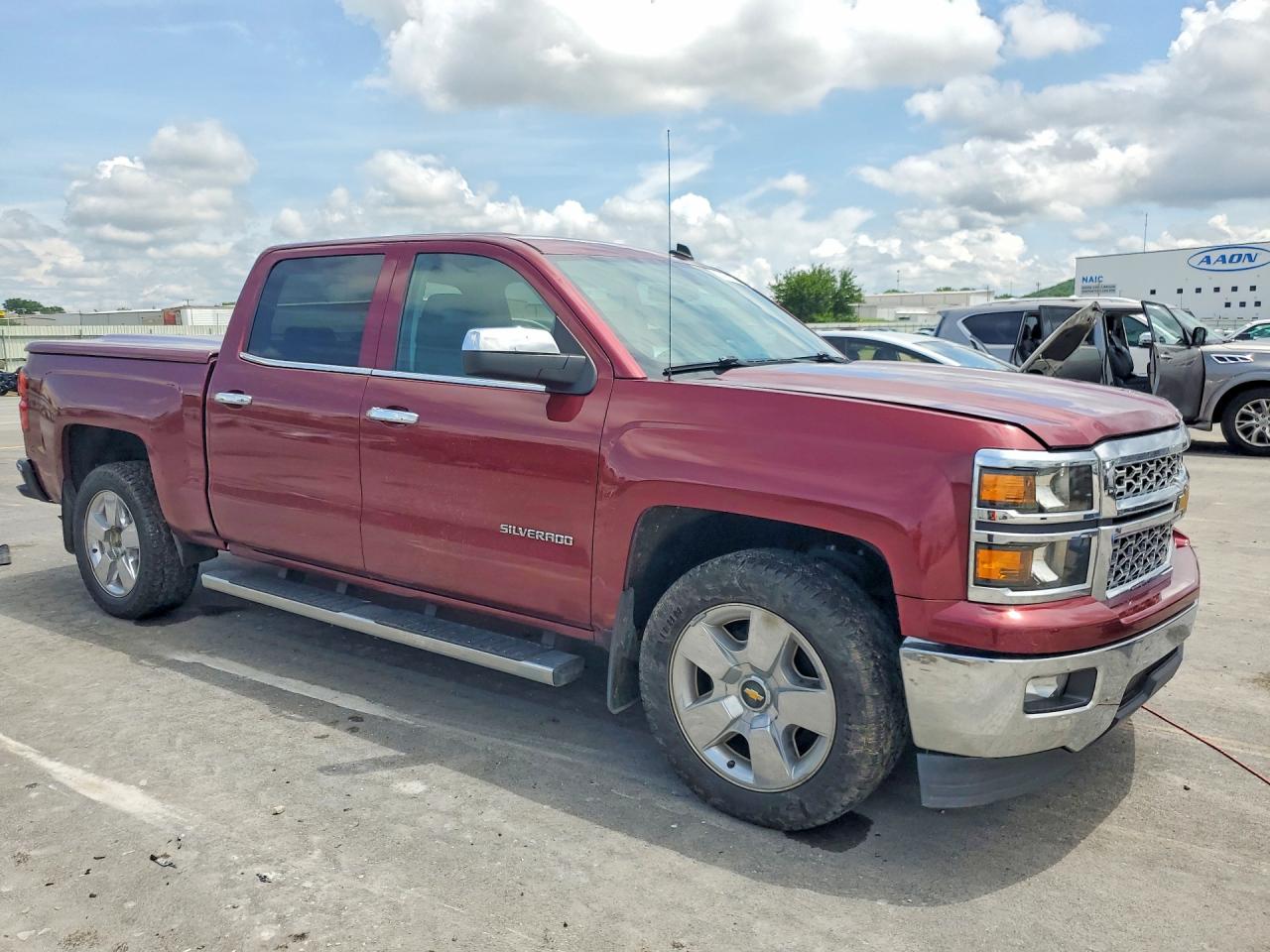 2014 Chevrolet Silverado C1500 Lt Burgundy vin: 3GCPCREC2EG493020