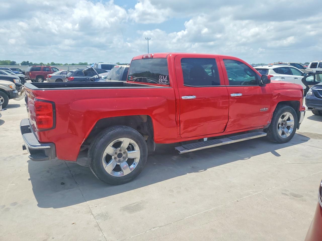 2014 Chevrolet Silverado C1500 Lt Red vin: 3GCPCREC2EG494605