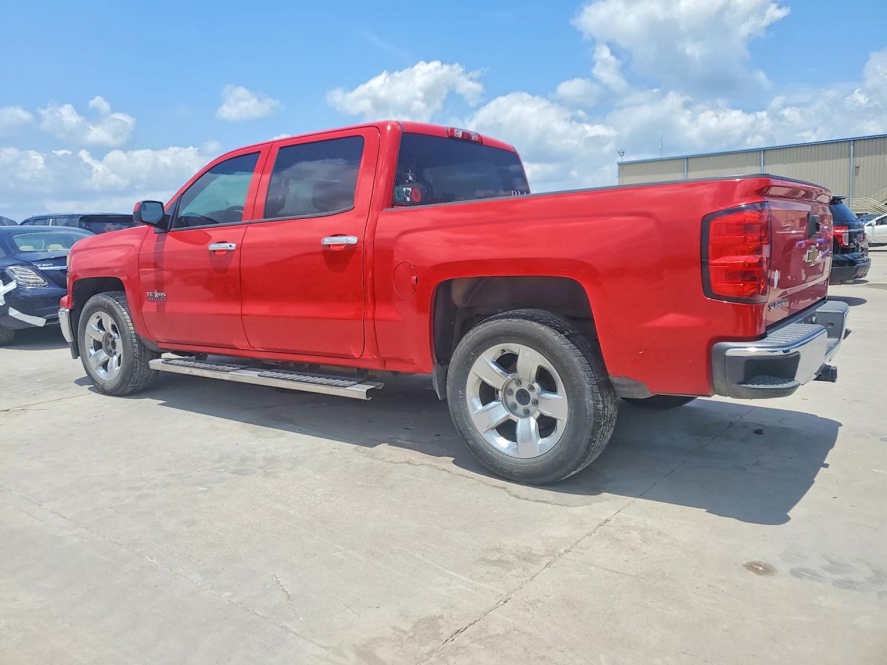 2014 Chevrolet Silverado C1500 Lt Red vin: 3GCPCREC2EG494605