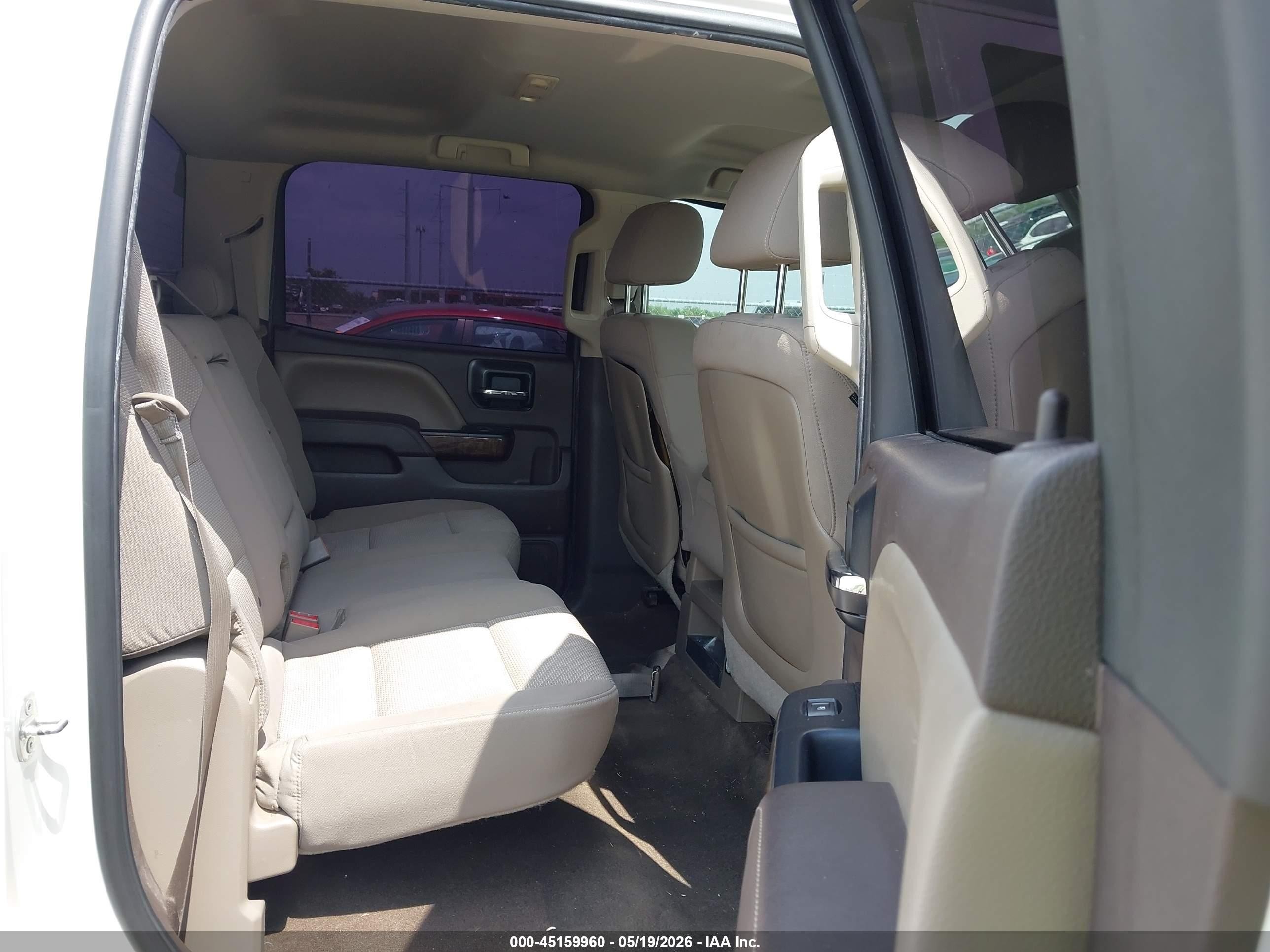 2014 Chevrolet Silverado 1500 1lt Cream vin: 3GCPCREC2EG508552