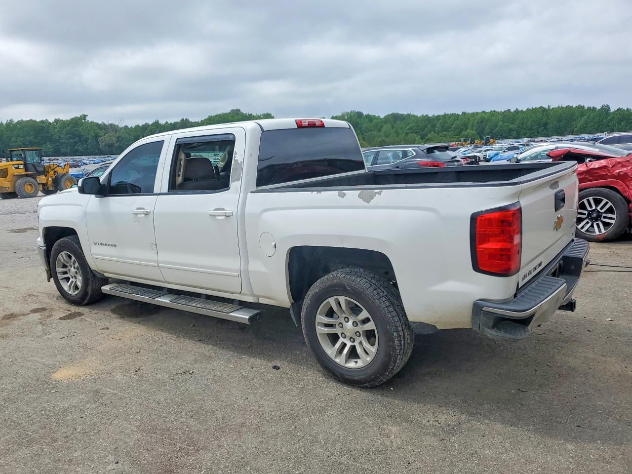 2015 Chevrolet Silverado C1500 Lt White vin: 3GCPCREC2FG226977
