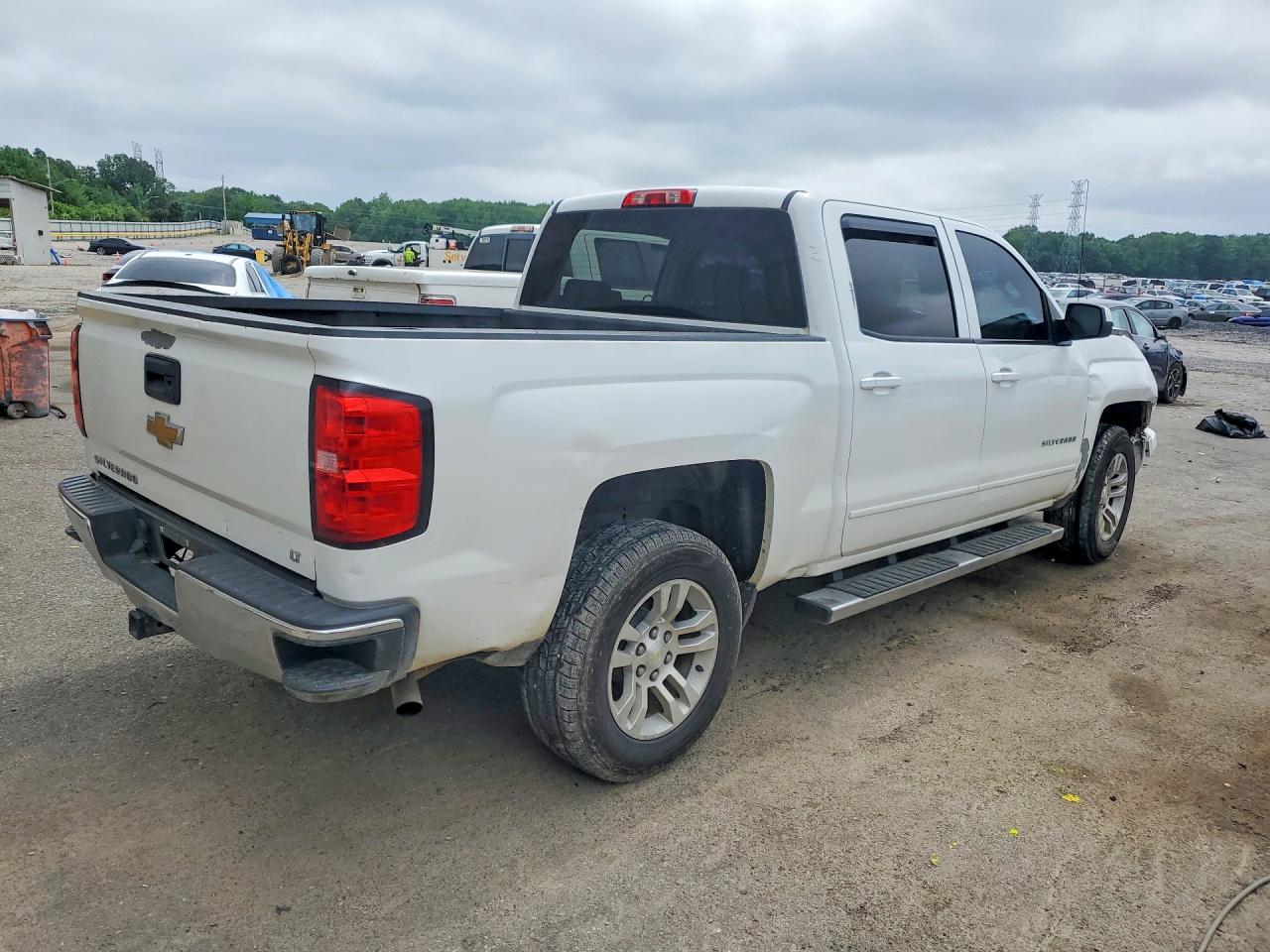 2015 Chevrolet Silverado C1500 Lt White vin: 3GCPCREC2FG226977