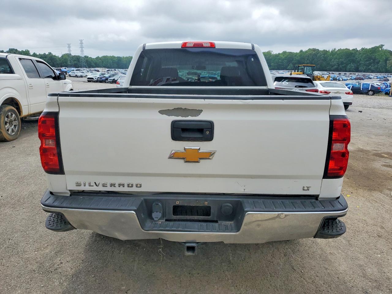 2015 Chevrolet Silverado C1500 Lt White vin: 3GCPCREC2FG226977