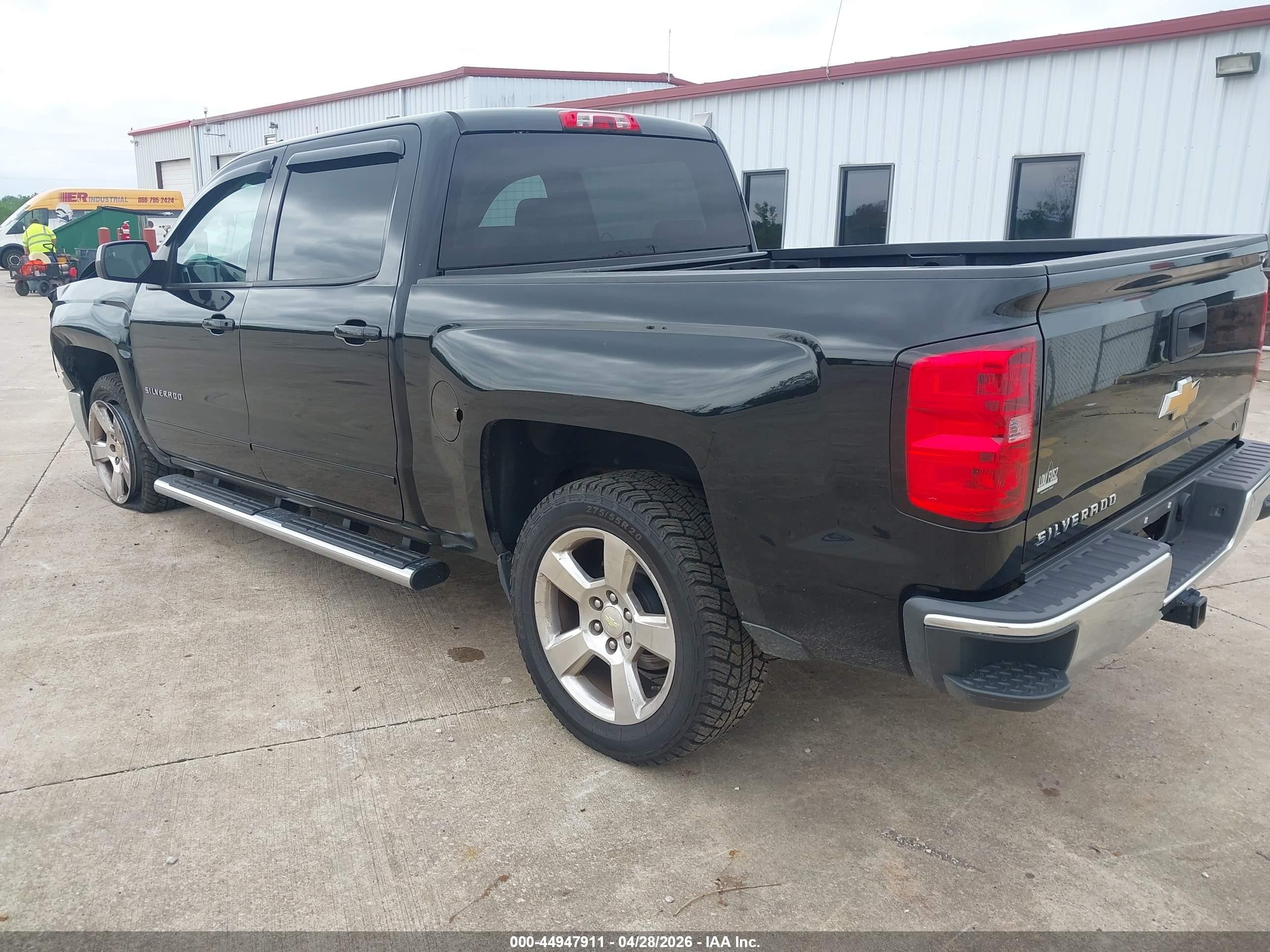 2015 Chevrolet Silverado 1500 1lt Черный vin: 3GCPCREC2FG357522